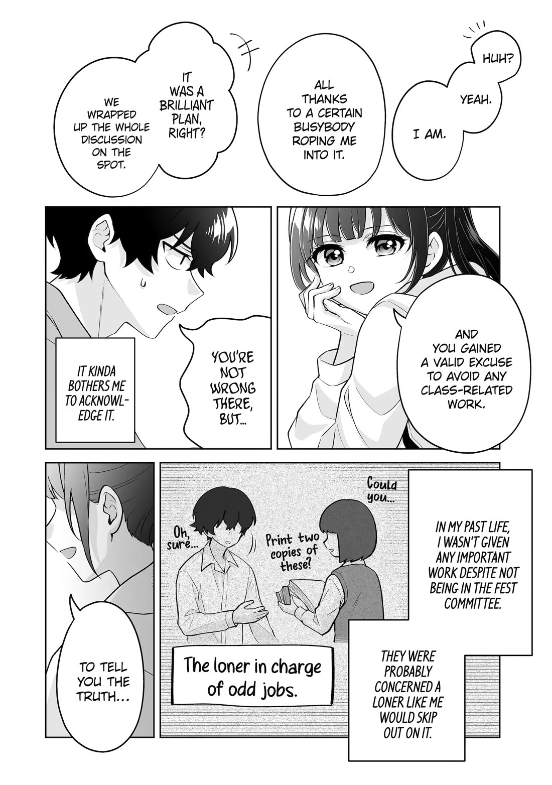 Please Leave Me Alone (For Some Reason, She Wants to Change a Lone Wolf's Helpless High School Life.) Chapter 36 page 20 - Chapter 36