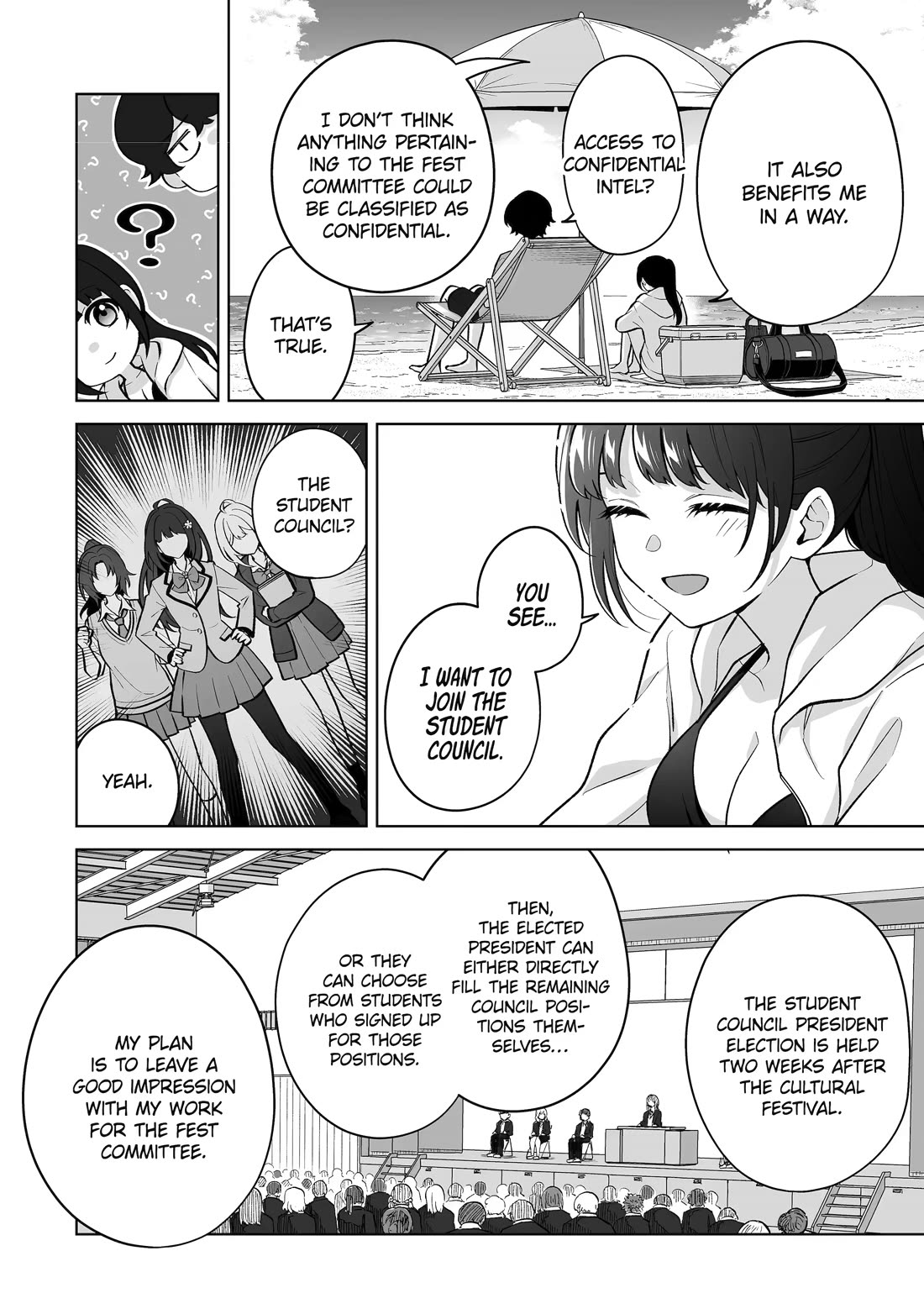 Please Leave Me Alone (For Some Reason, She Wants to Change a Lone Wolf's Helpless High School Life.) Chapter 36 page 22 - Chapter 36