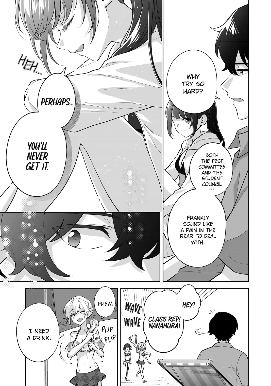Please Leave Me Alone (For Some Reason, She Wants to Change a Lone Wolf's Helpless High School Life.) Chapter 36 page 25 - Chapter 36