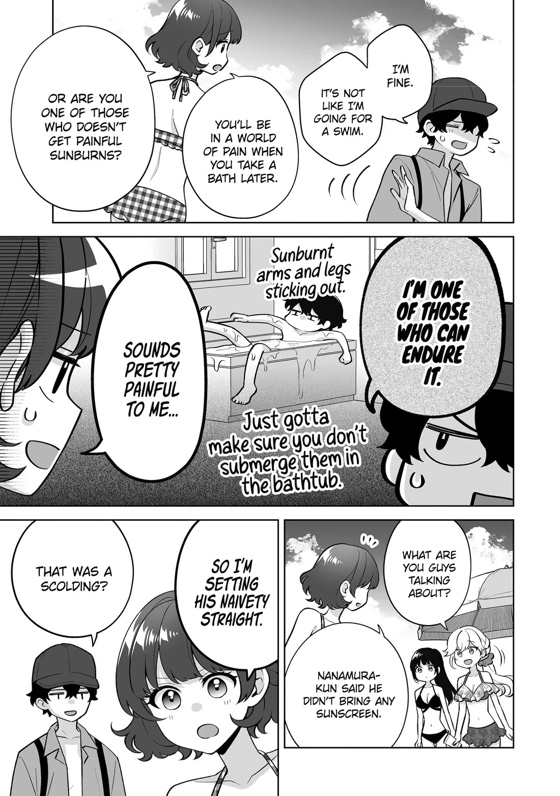 Please Leave Me Alone (For Some Reason, She Wants to Change a Lone Wolf's Helpless High School Life.) Chapter 36 page 5 - Chapter 36