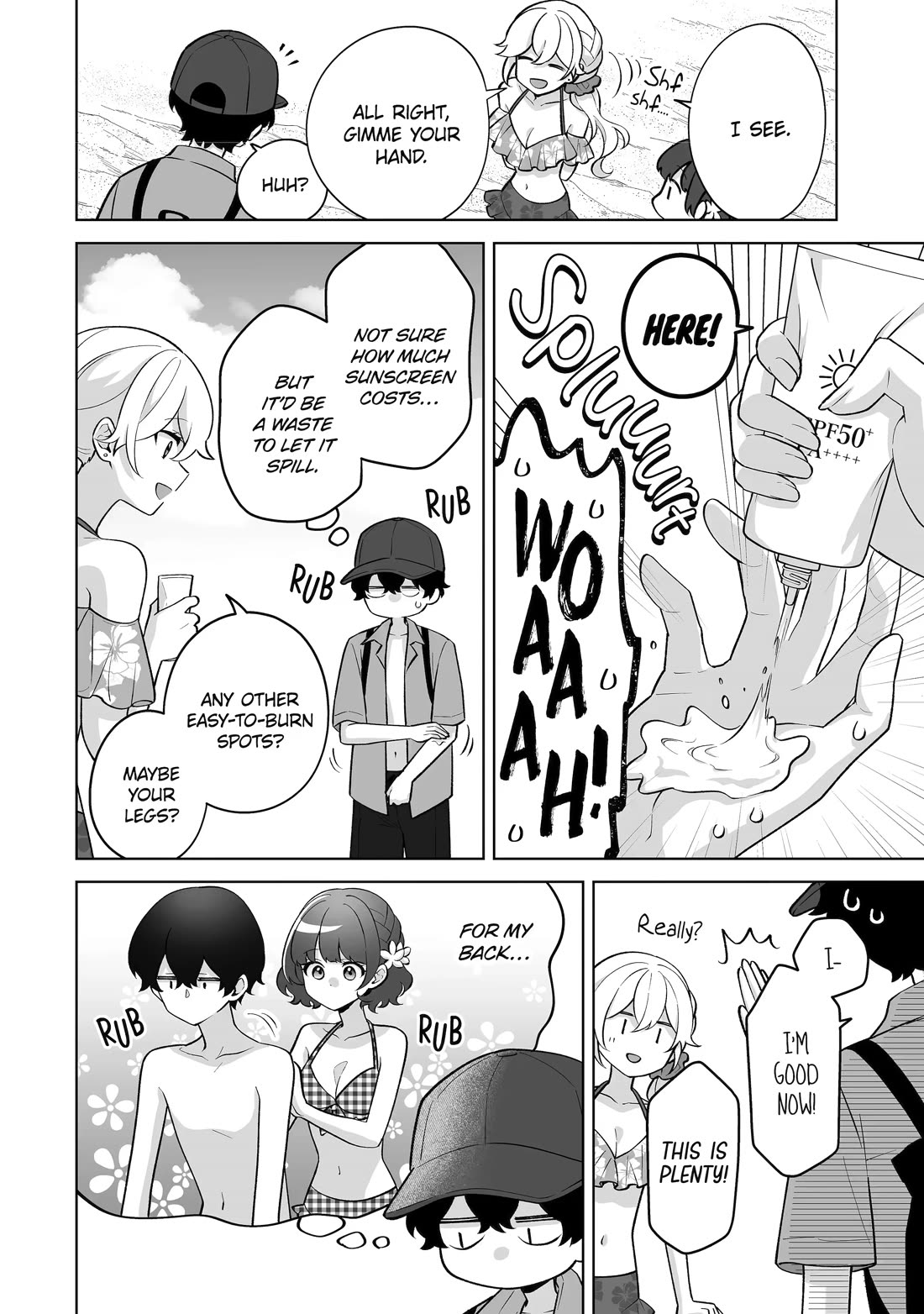 Please Leave Me Alone (For Some Reason, She Wants to Change a Lone Wolf's Helpless High School Life.) Chapter 36 page 6 - Chapter 36
