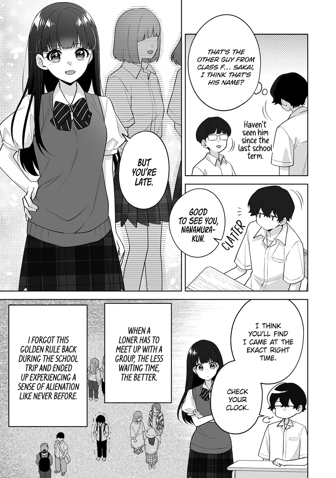 Please Leave Me Alone (For Some Reason, She Wants to Change a Lone Wolf's Helpless High School Life.) Chapter 37 page 19 - Chapter 37