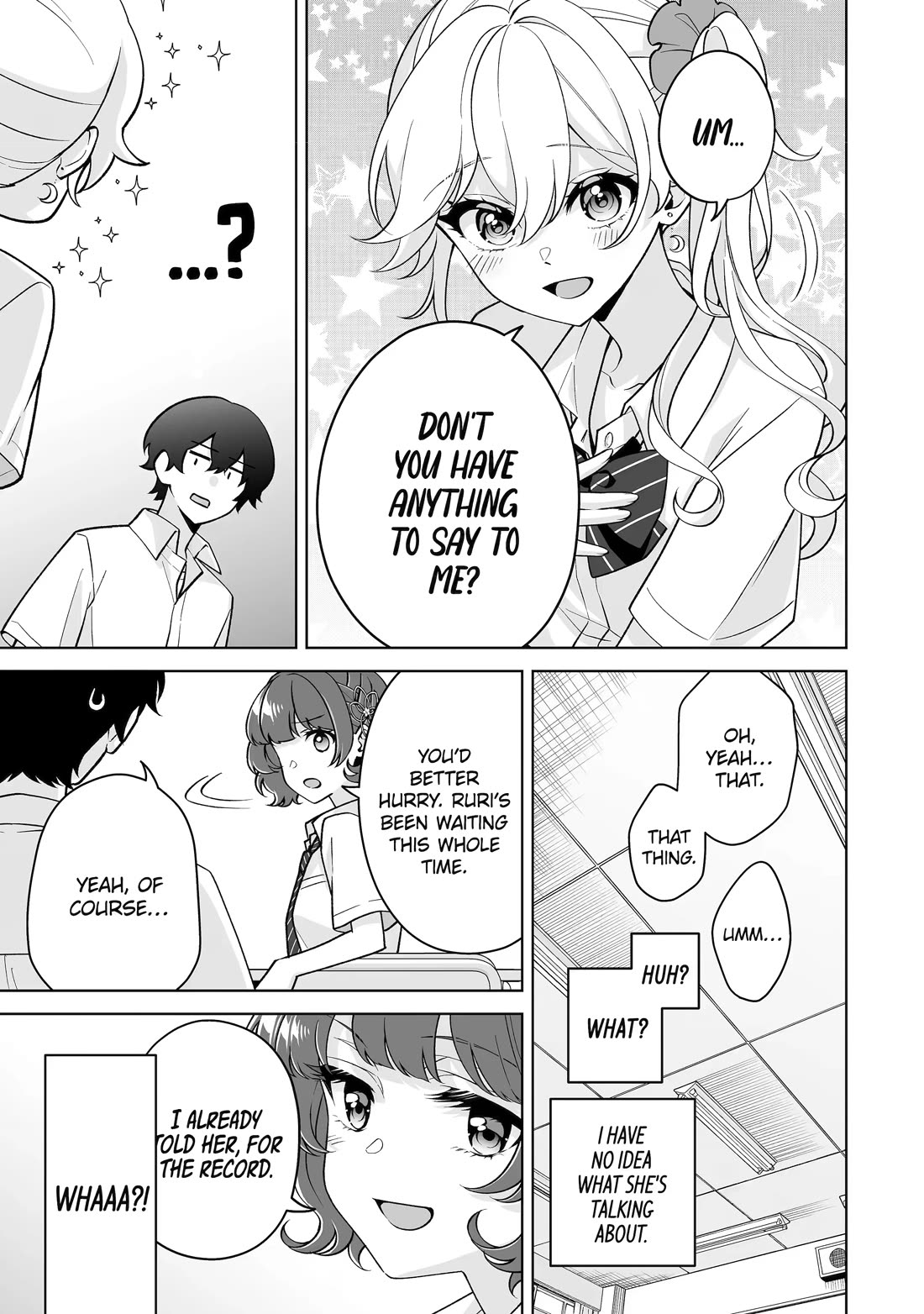 Please Leave Me Alone (For Some Reason, She Wants to Change a Lone Wolf's Helpless High School Life.) Chapter 37 page 21 - Chapter 37