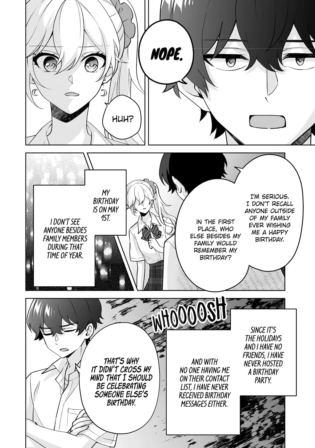 Please Leave Me Alone (For Some Reason, She Wants to Change a Lone Wolf's Helpless High School Life.) Chapter 37 page 28 - Chapter 37
