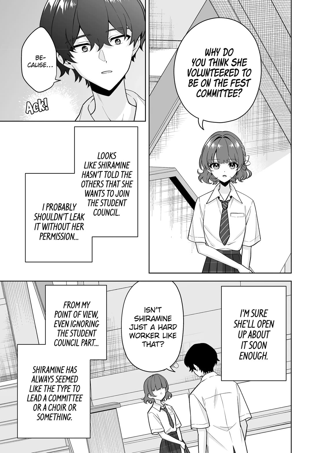 Please Leave Me Alone (For Some Reason, She Wants to Change a Lone Wolf's Helpless High School Life.) Chapter 38 page 11 - Chapter 38