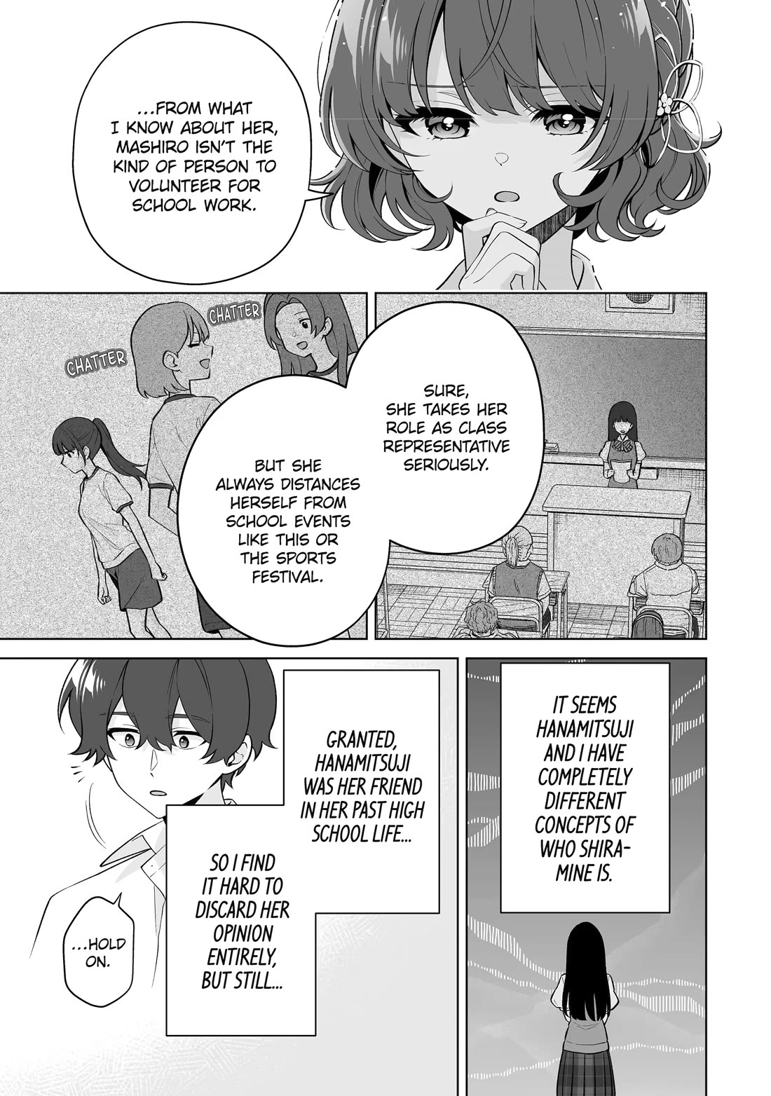 Please Leave Me Alone (For Some Reason, She Wants to Change a Lone Wolf's Helpless High School Life.) Chapter 38 page 13 - Chapter 38