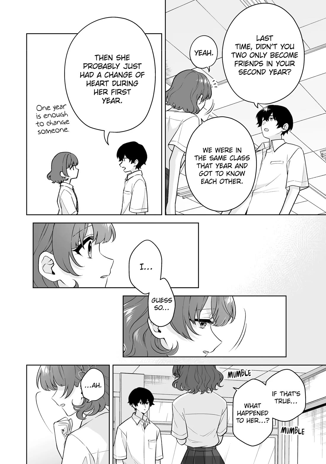 Please Leave Me Alone (For Some Reason, She Wants to Change a Lone Wolf's Helpless High School Life.) Chapter 38 page 14 - Chapter 38
