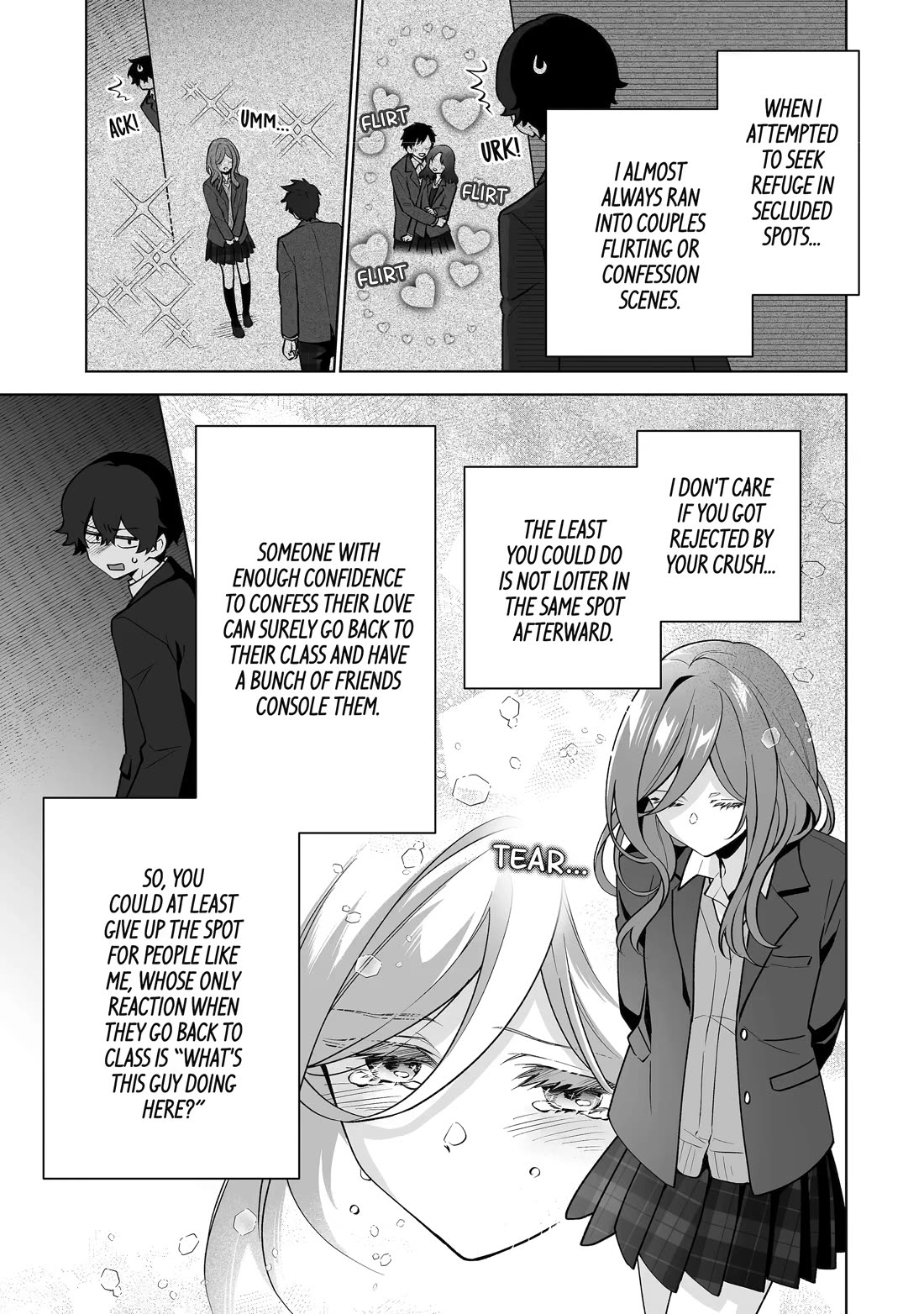 Please Leave Me Alone (For Some Reason, She Wants to Change a Lone Wolf's Helpless High School Life.) Chapter 38 page 19 - Chapter 38