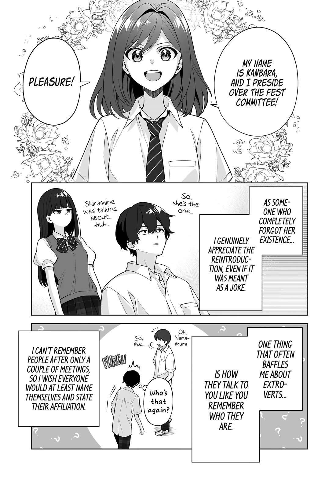 Please Leave Me Alone (For Some Reason, She Wants to Change a Lone Wolf's Helpless High School Life.) Chapter 38 page 3 - Chapter 38