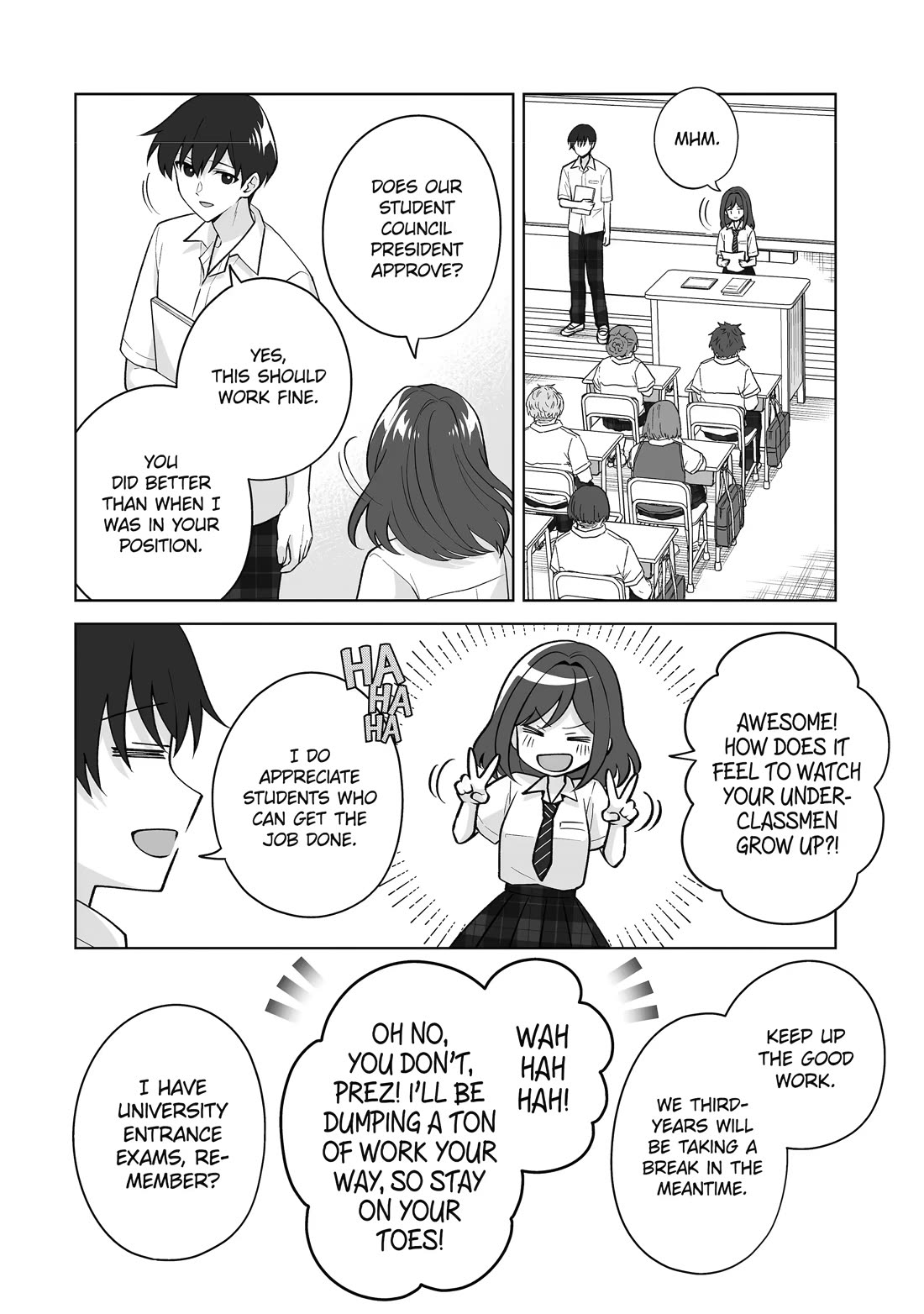 Please Leave Me Alone (For Some Reason, She Wants to Change a Lone Wolf's Helpless High School Life.) Chapter 38 page 6 - Chapter 38