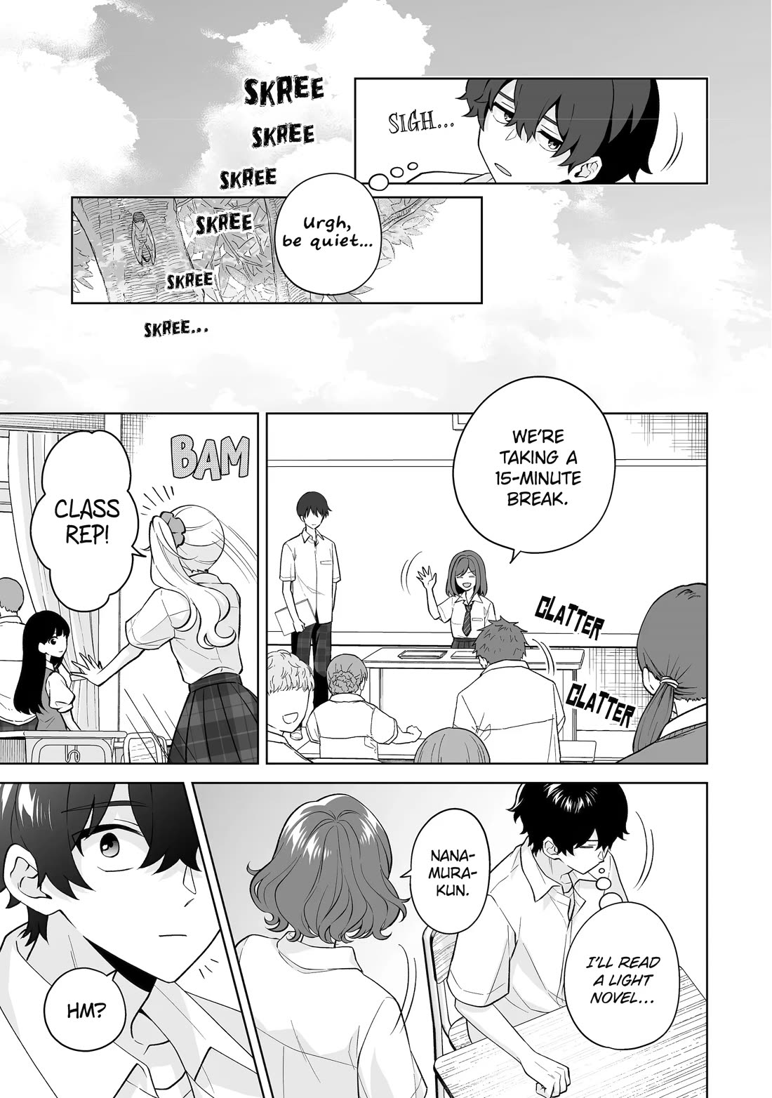 Please Leave Me Alone (For Some Reason, She Wants to Change a Lone Wolf's Helpless High School Life.) Chapter 38 page 9 - Chapter 38
