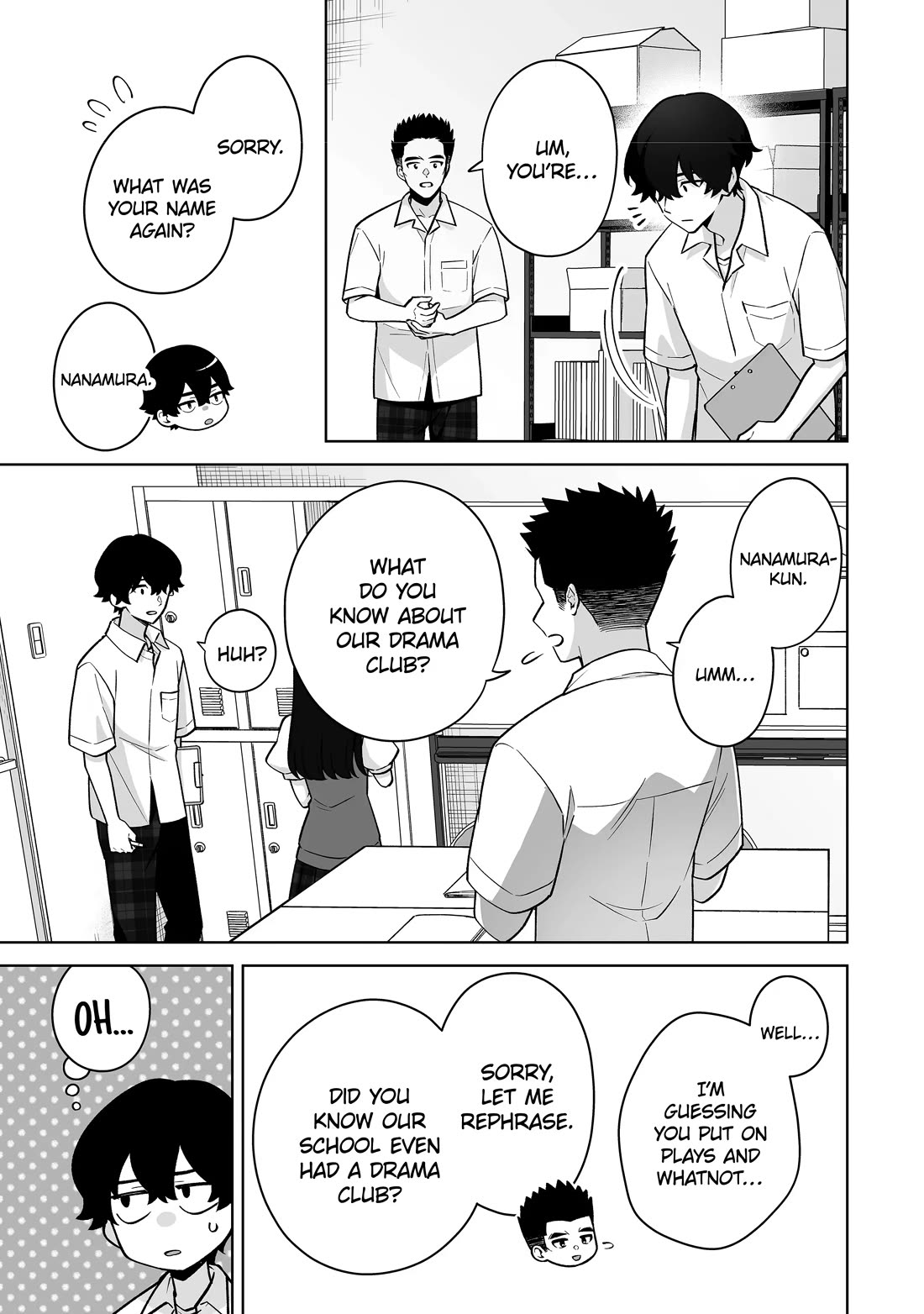 Please Leave Me Alone (For Some Reason, She Wants to Change a Lone Wolf's Helpless High School Life.) Chapter 39 page 15 - Chapter 39