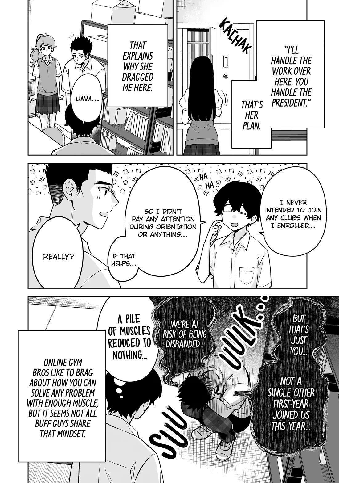 Please Leave Me Alone (For Some Reason, She Wants to Change a Lone Wolf's Helpless High School Life.) Chapter 39 page 18 - Chapter 39