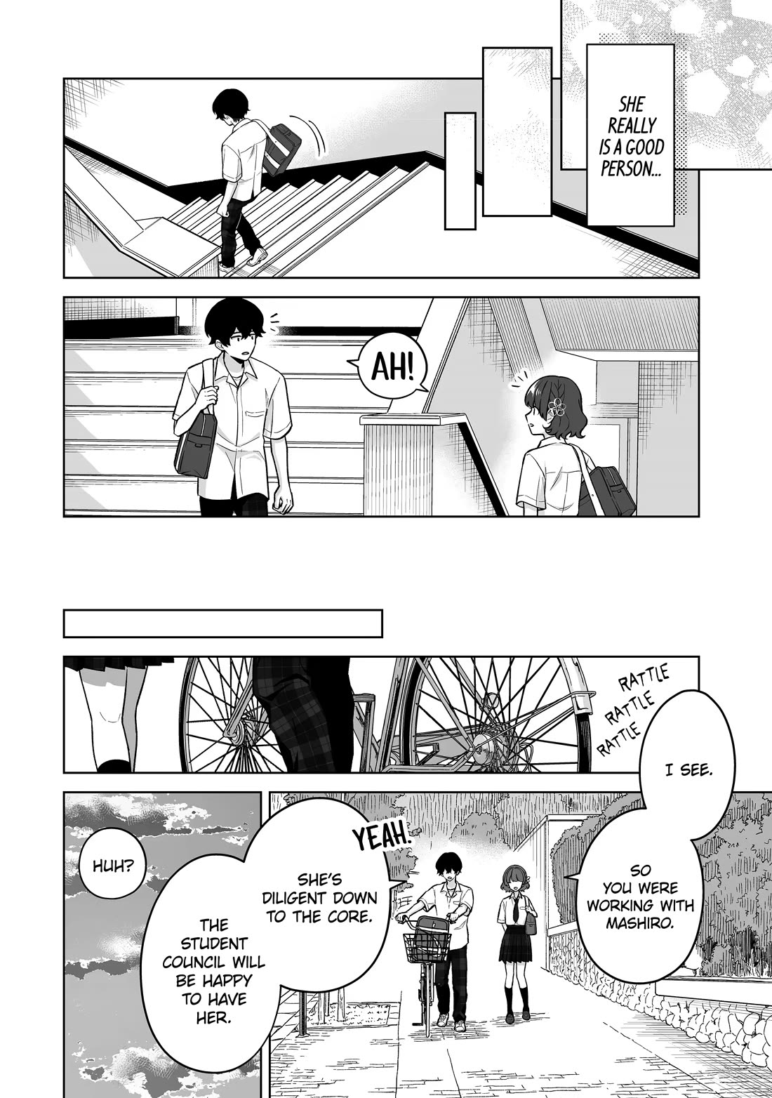 Please Leave Me Alone (For Some Reason, She Wants to Change a Lone Wolf's Helpless High School Life.) Chapter 39 page 28 - Chapter 39