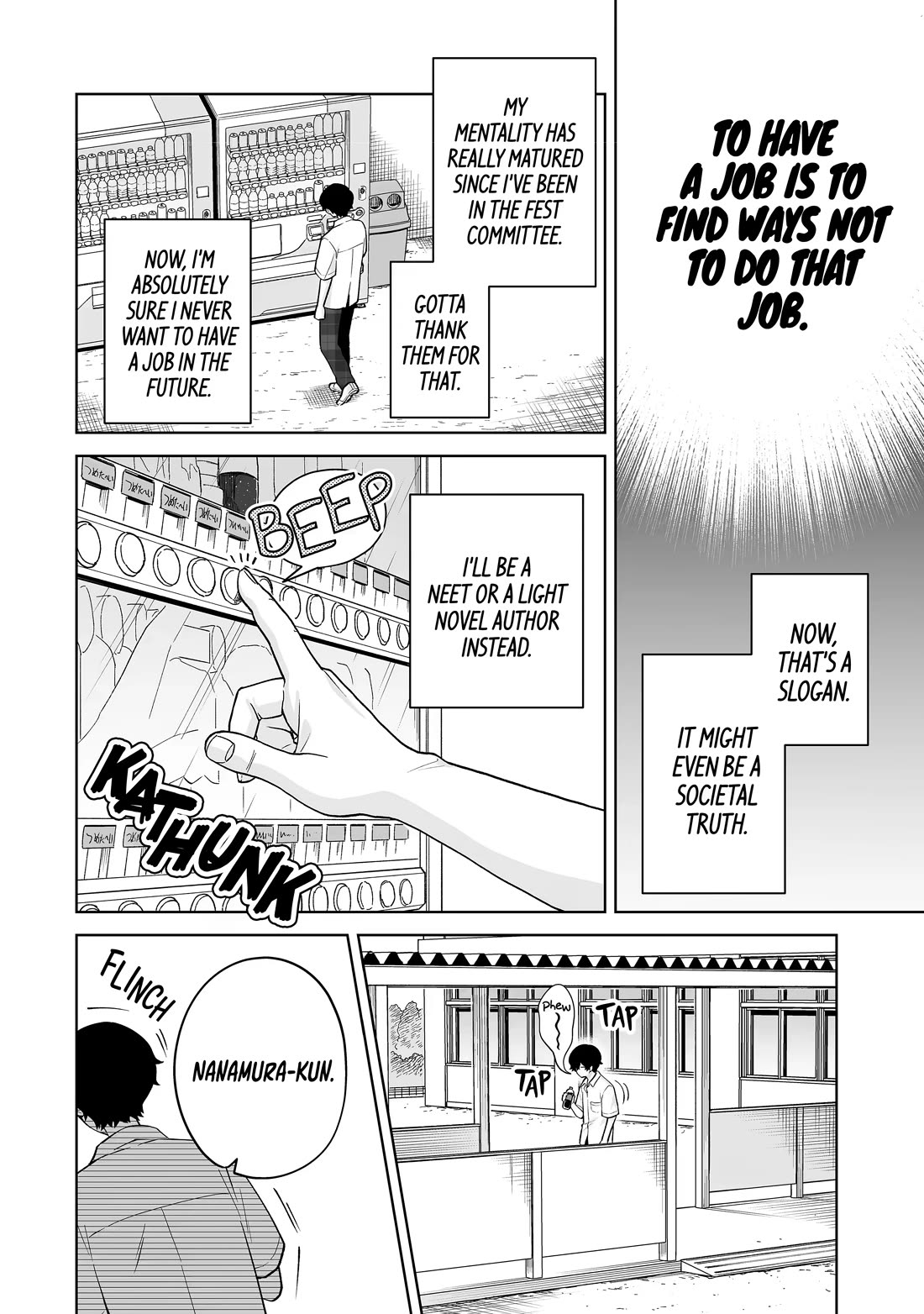Please Leave Me Alone (For Some Reason, She Wants to Change a Lone Wolf's Helpless High School Life.) Chapter 39 page 6 - Chapter 39