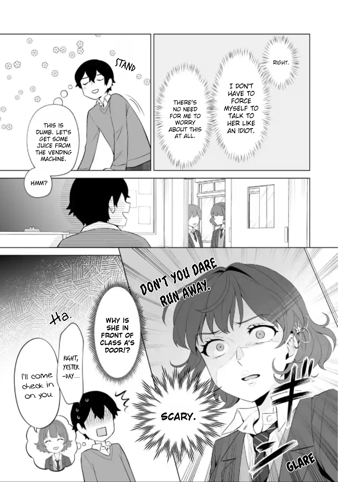 Please Leave Me Alone (For Some Reason, She Wants to Change a Lone Wolf's Helpless High School Life.) Chapter 4 page 17 - Chapter 4: Girls and Chit-Chatting Are an Impossible Game for Me, Okay?