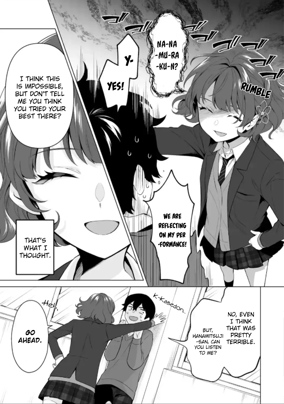 Please Leave Me Alone (For Some Reason, She Wants to Change a Lone Wolf's Helpless High School Life.) Chapter 4 page 23 - Chapter 4: Girls and Chit-Chatting Are an Impossible Game for Me, Okay?