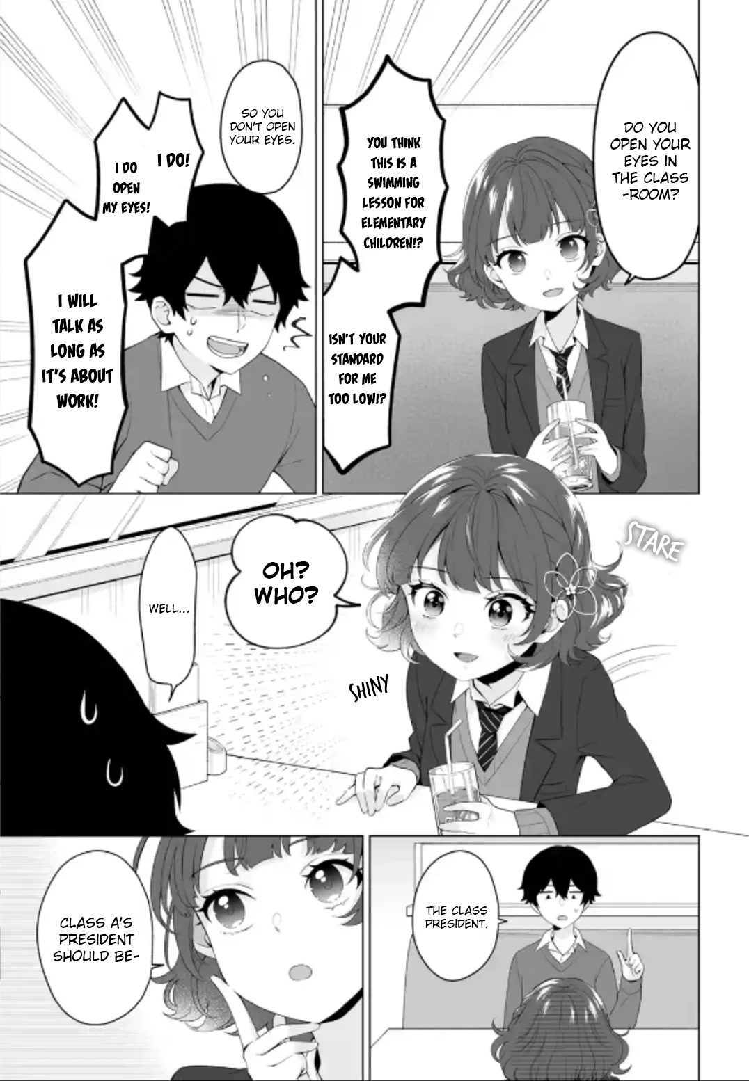 Please Leave Me Alone (For Some Reason, She Wants to Change a Lone Wolf's Helpless High School Life.) Chapter 4 page 5 - Chapter 4: Girls and Chit-Chatting Are an Impossible Game for Me, Okay?