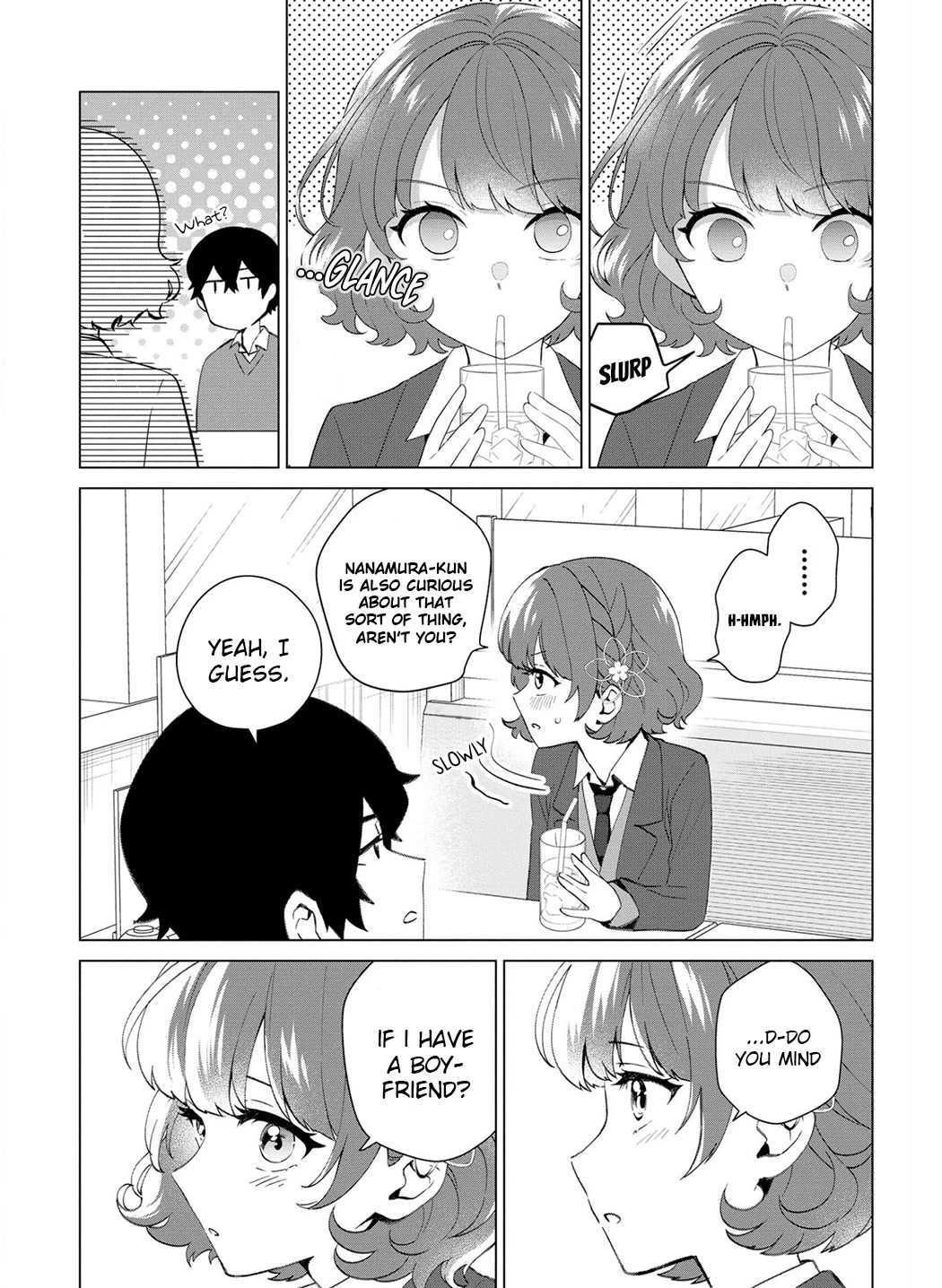 Please Leave Me Alone (For Some Reason, She Wants to Change a Lone Wolf's Helpless High School Life.) Chapter 5.5 page 6 - Chapter 5.5: Vol.1 Extras