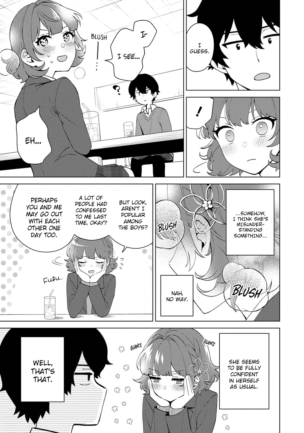 Please Leave Me Alone (For Some Reason, She Wants to Change a Lone Wolf's Helpless High School Life.) Chapter 5.5 page 7 - Chapter 5.5: Vol.1 Extras