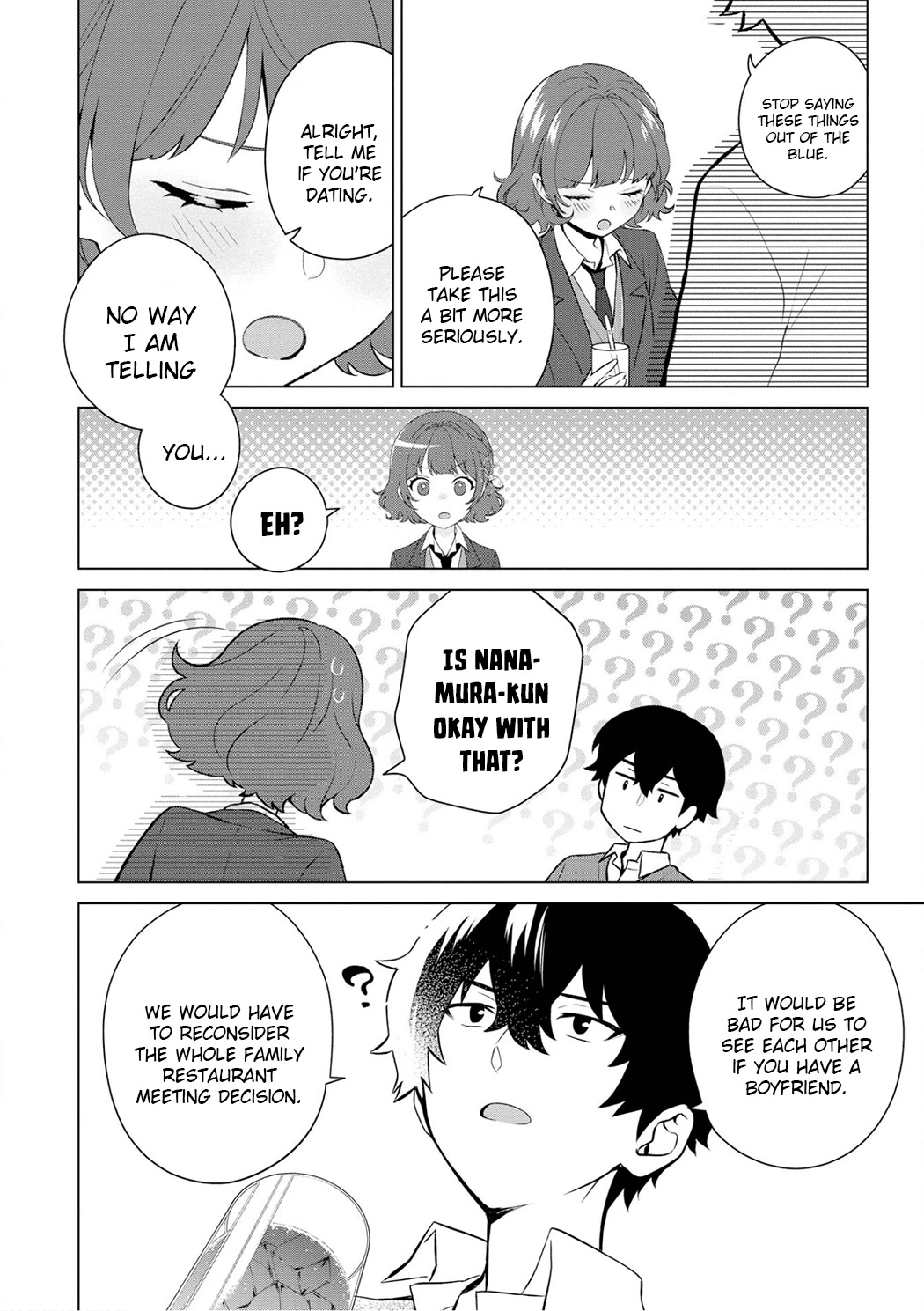 Please Leave Me Alone (For Some Reason, She Wants to Change a Lone Wolf's Helpless High School Life.) Chapter 5.5 page 8 - Chapter 5.5: Vol.1 Extras
