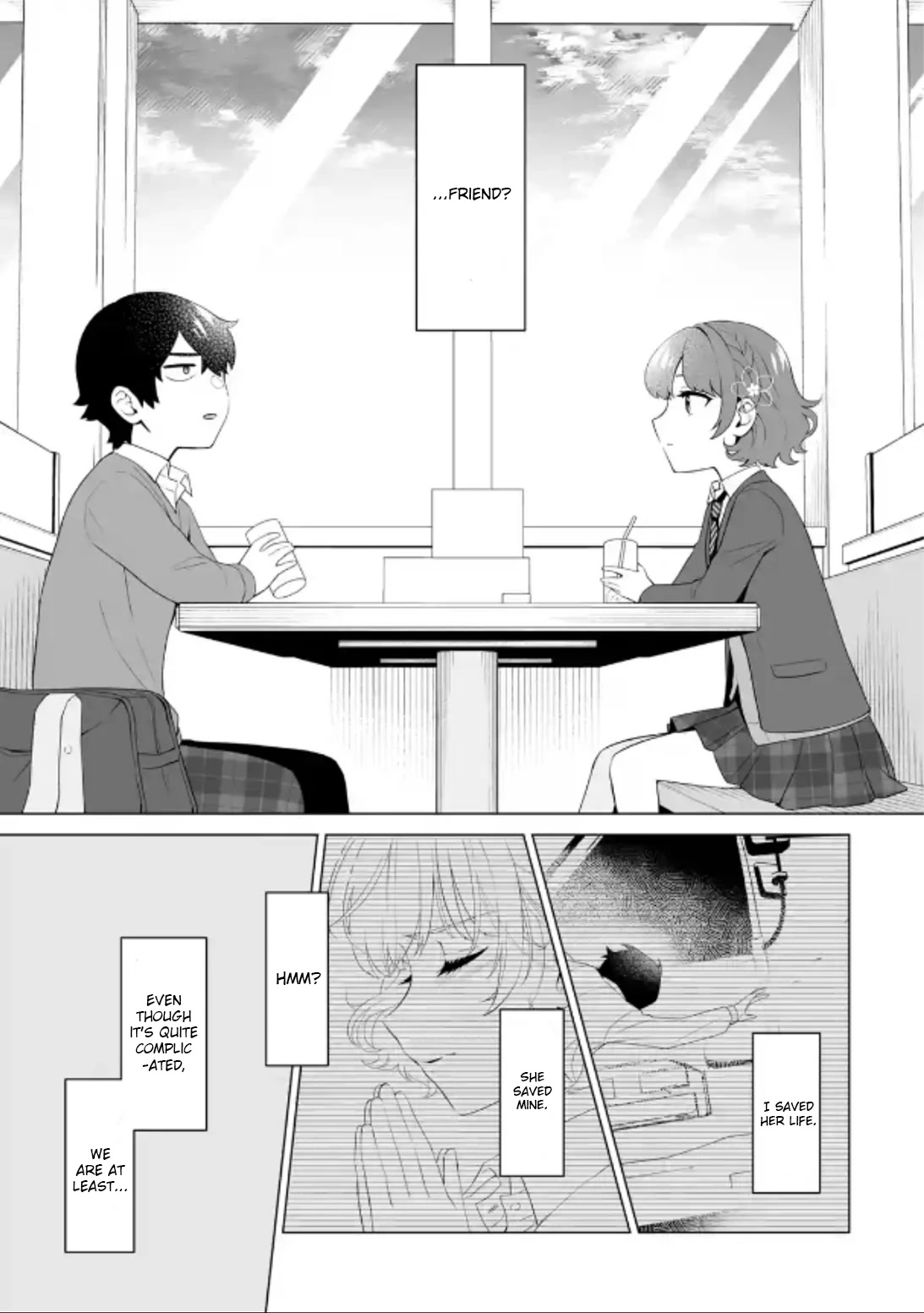 Please Leave Me Alone (For Some Reason, She Wants to Change a Lone Wolf's Helpless High School Life.) Chapter 5 page 13 - Chapter 5: Mashiro Shiramine Wants a Sudden Chat With Me?