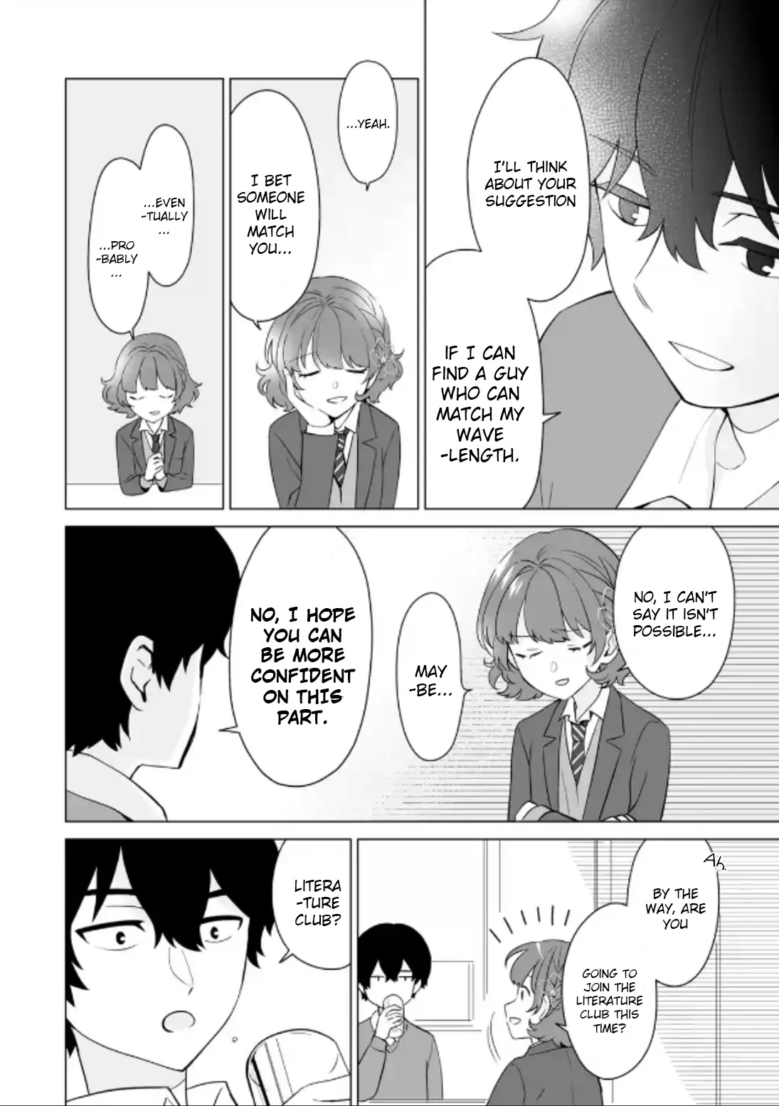 Please Leave Me Alone (For Some Reason, She Wants to Change a Lone Wolf's Helpless High School Life.) Chapter 5 page 16 - Chapter 5: Mashiro Shiramine Wants a Sudden Chat With Me?