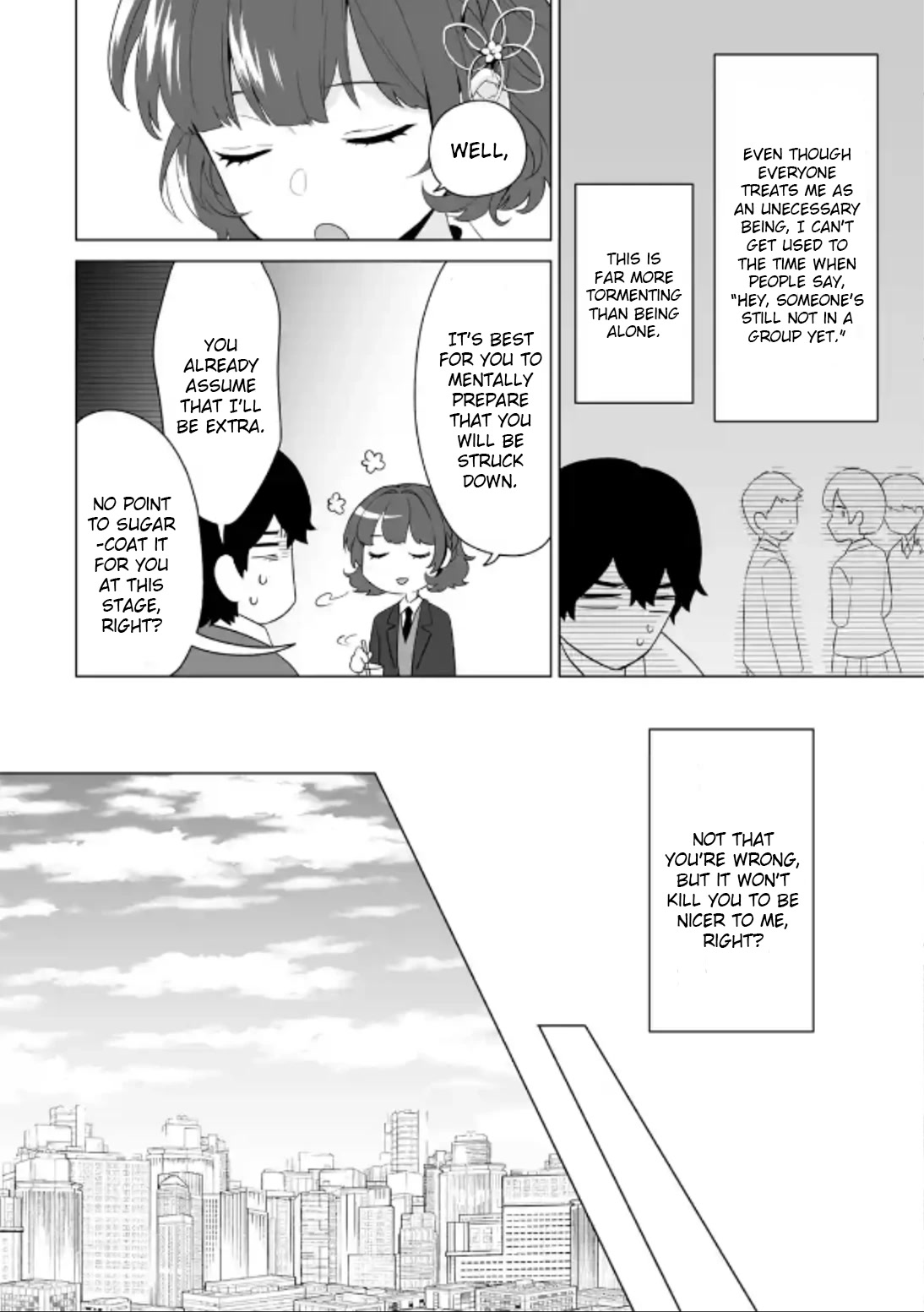 Please Leave Me Alone (For Some Reason, She Wants to Change a Lone Wolf's Helpless High School Life.) Chapter 5 page 22 - Chapter 5: Mashiro Shiramine Wants a Sudden Chat With Me?