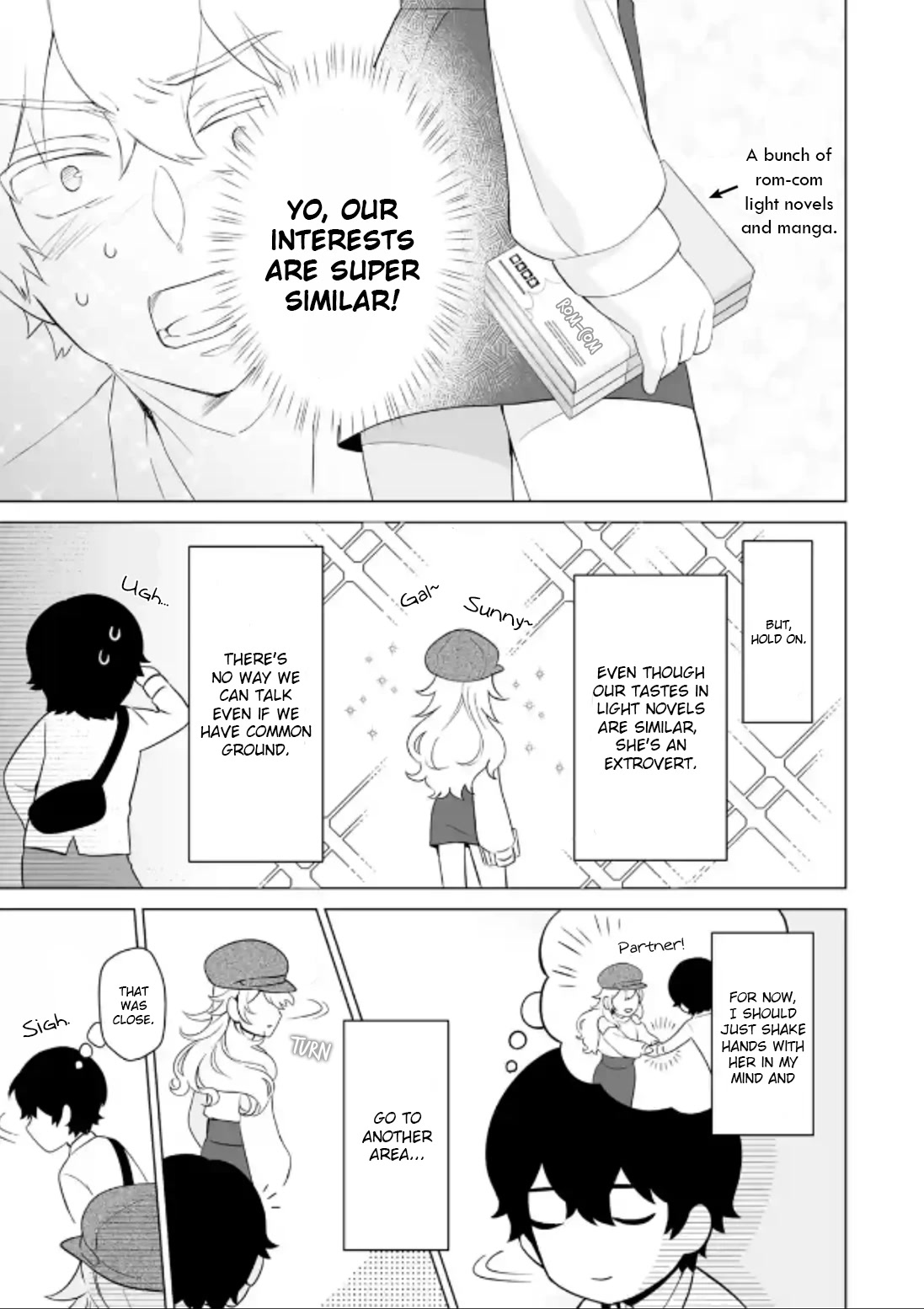 Please Leave Me Alone (For Some Reason, She Wants to Change a Lone Wolf's Helpless High School Life.) Chapter 5 page 27 - Chapter 5: Mashiro Shiramine Wants a Sudden Chat With Me?