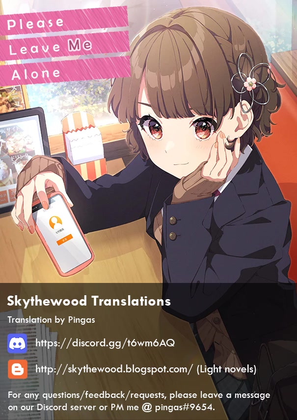 Please Leave Me Alone (For Some Reason, She Wants to Change a Lone Wolf's Helpless High School Life.) Chapter 5 page 31 - Chapter 5: Mashiro Shiramine Wants a Sudden Chat With Me?