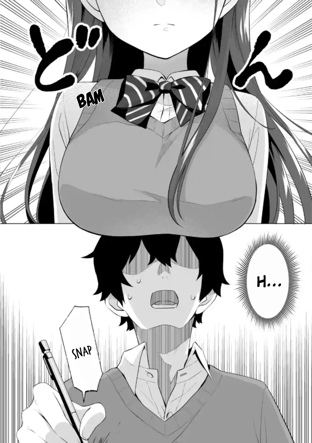 Please Leave Me Alone (For Some Reason, She Wants to Change a Lone Wolf's Helpless High School Life.) Chapter 5 page 4 - Chapter 5: Mashiro Shiramine Wants a Sudden Chat With Me?