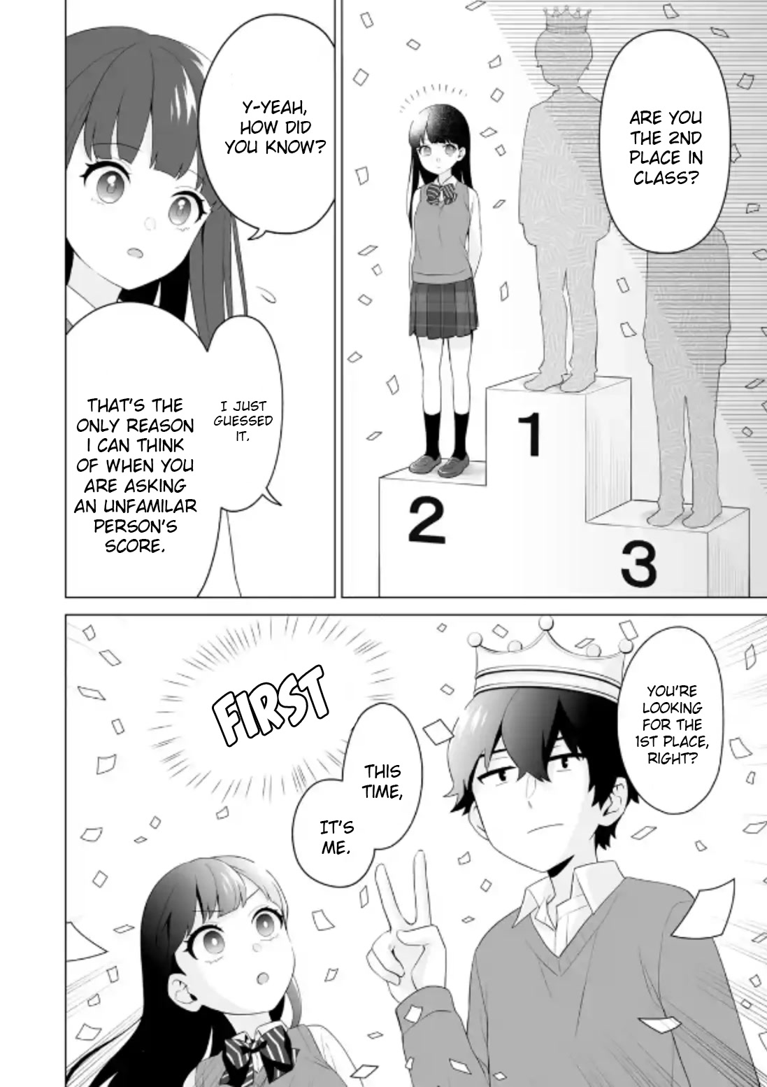 Please Leave Me Alone (For Some Reason, She Wants to Change a Lone Wolf's Helpless High School Life.) Chapter 5 page 6 - Chapter 5: Mashiro Shiramine Wants a Sudden Chat With Me?