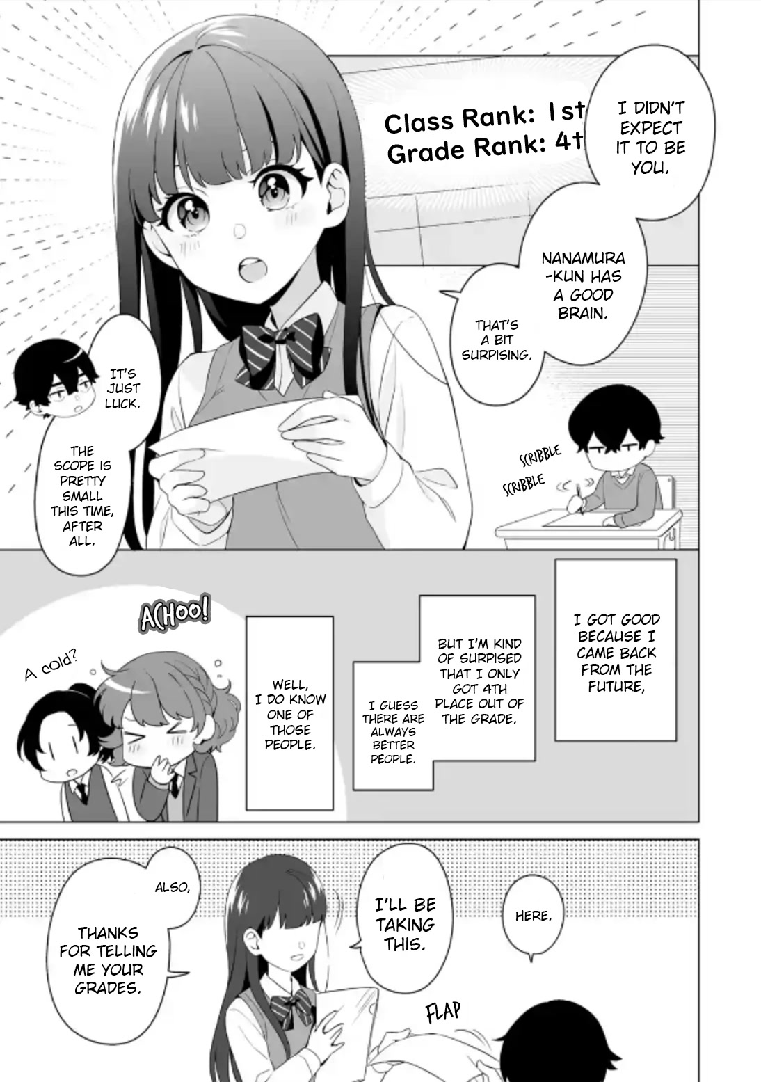 Please Leave Me Alone (For Some Reason, She Wants to Change a Lone Wolf's Helpless High School Life.) Chapter 5 page 7 - Chapter 5: Mashiro Shiramine Wants a Sudden Chat With Me?