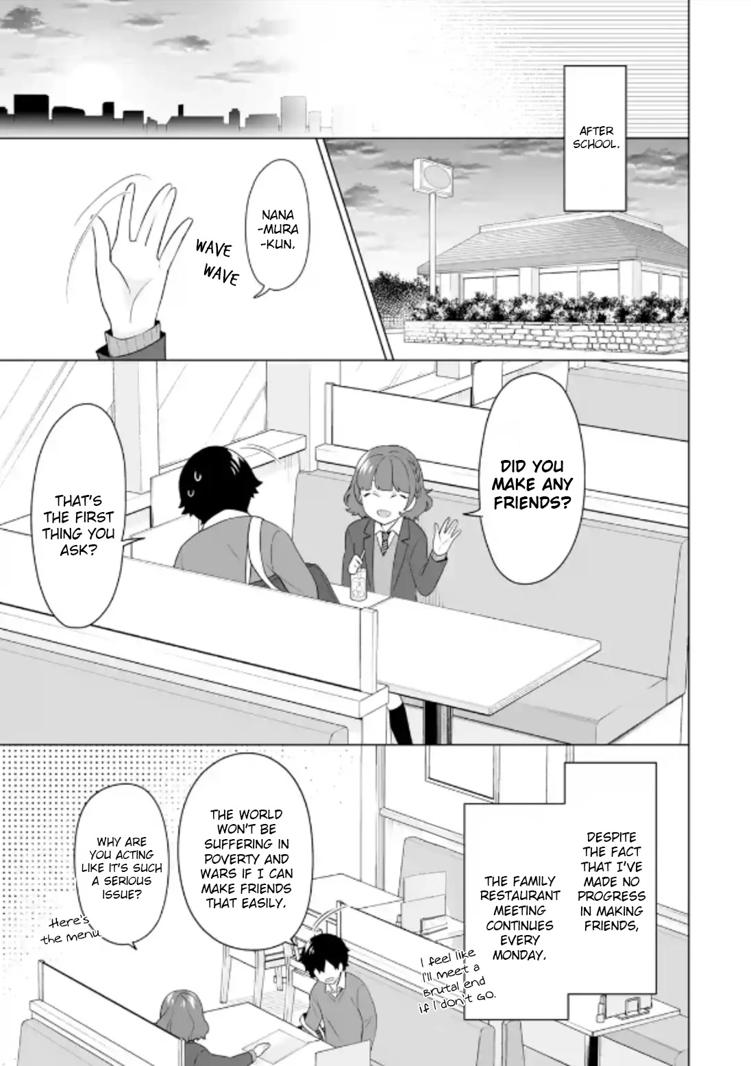 Please Leave Me Alone (For Some Reason, She Wants to Change a Lone Wolf's Helpless High School Life.) Chapter 5 page 9 - Chapter 5: Mashiro Shiramine Wants a Sudden Chat With Me?