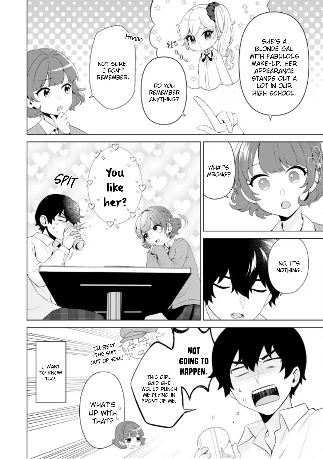 Please Leave Me Alone (For Some Reason, She Wants to Change a Lone Wolf's Helpless High School Life.) Chapter 6 page 14 - Chapter 6: Gals Who Are Nice to an Otaku Are Just a Fantasy, Right?