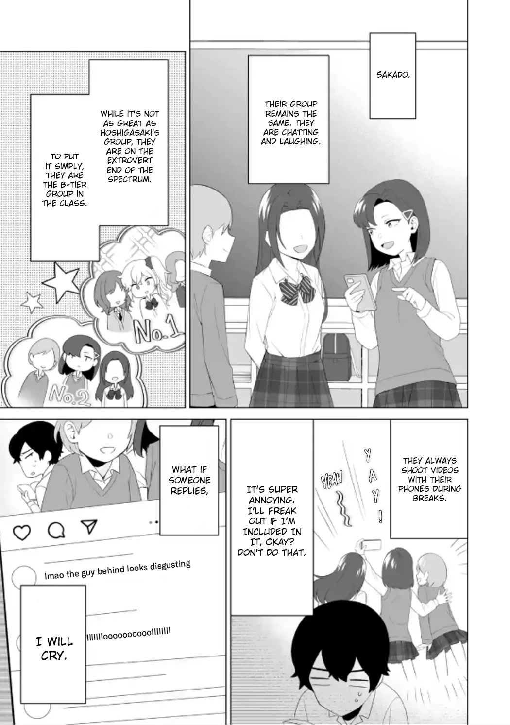 Please Leave Me Alone (For Some Reason, She Wants to Change a Lone Wolf's Helpless High School Life.) Chapter 6 page 21 - Chapter 6: Gals Who Are Nice to an Otaku Are Just a Fantasy, Right?