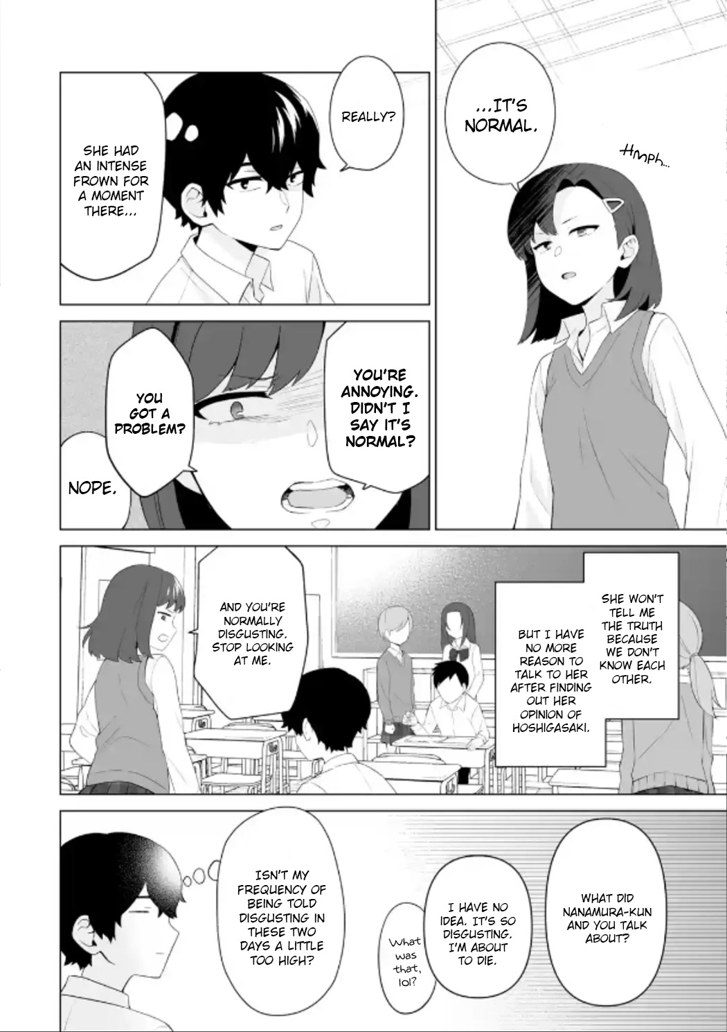 Please Leave Me Alone (For Some Reason, She Wants to Change a Lone Wolf's Helpless High School Life.) Chapter 6 page 24 - Chapter 6: Gals Who Are Nice to an Otaku Are Just a Fantasy, Right?