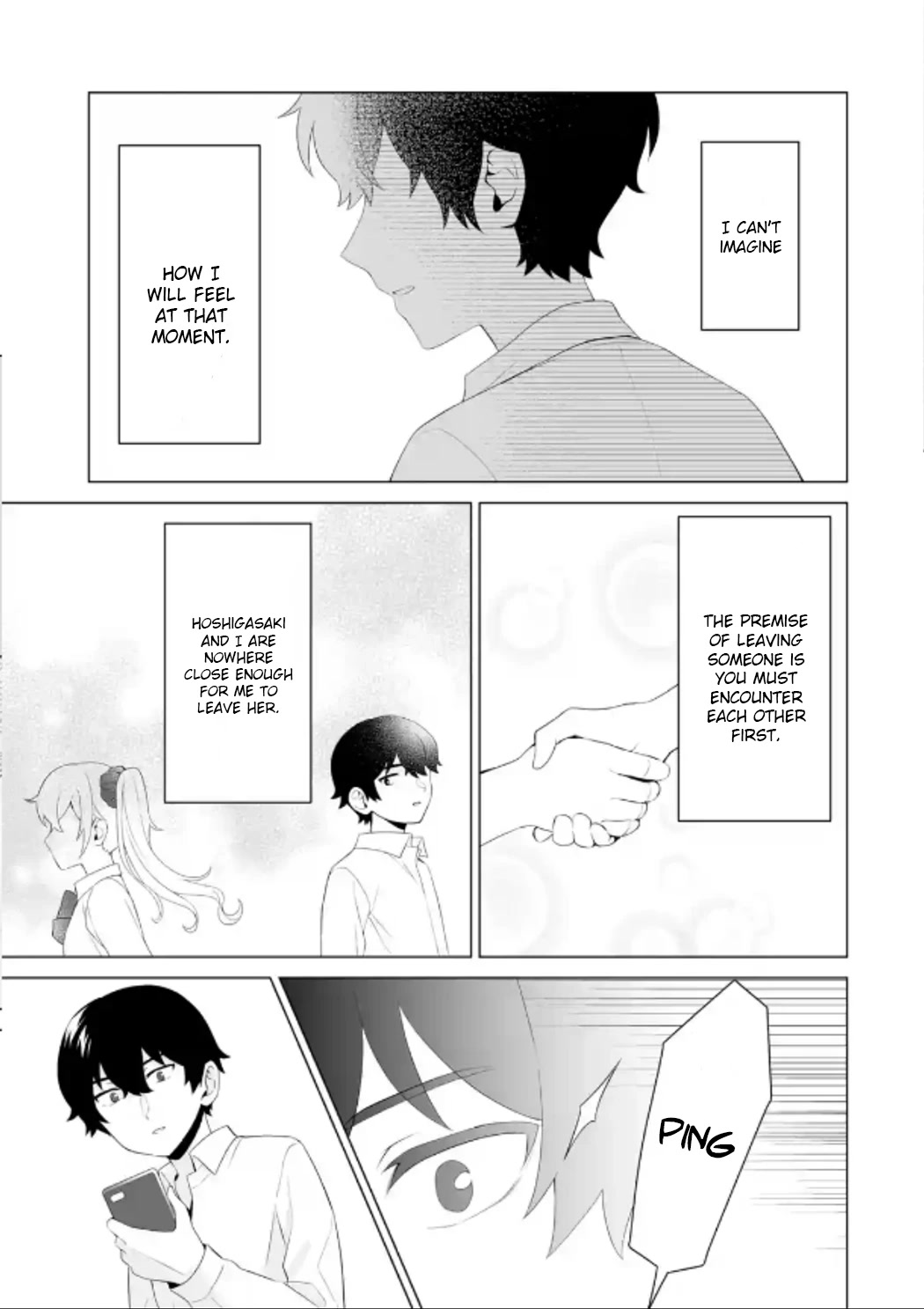 Please Leave Me Alone (For Some Reason, She Wants to Change a Lone Wolf's Helpless High School Life.) Chapter 6 page 27 - Chapter 6: Gals Who Are Nice to an Otaku Are Just a Fantasy, Right?