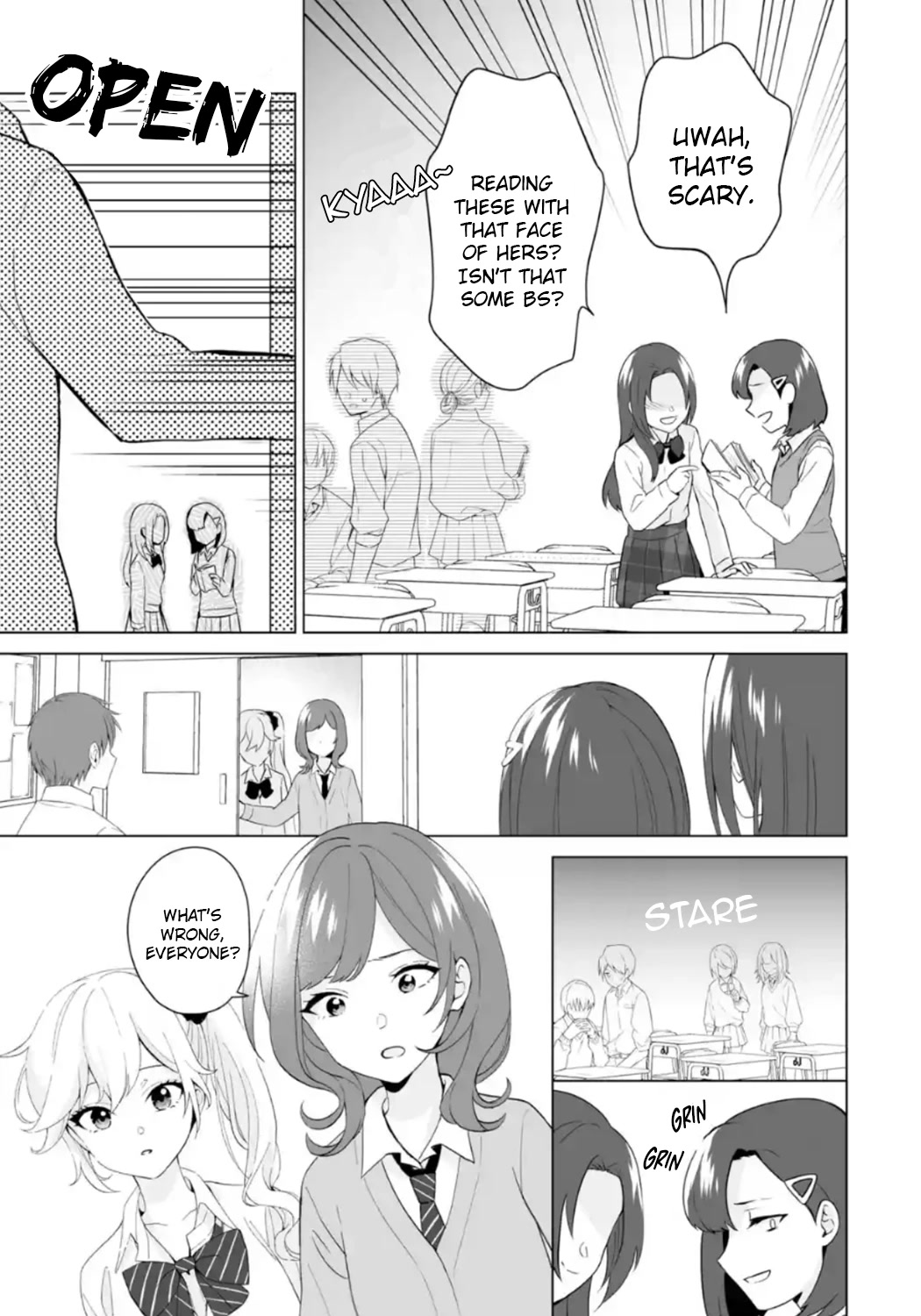 Please Leave Me Alone (For Some Reason, She Wants to Change a Lone Wolf's Helpless High School Life.) Chapter 7 page 15 - Chapter 7: I Have No Reason to Help No Matter How You Look at It, But...?