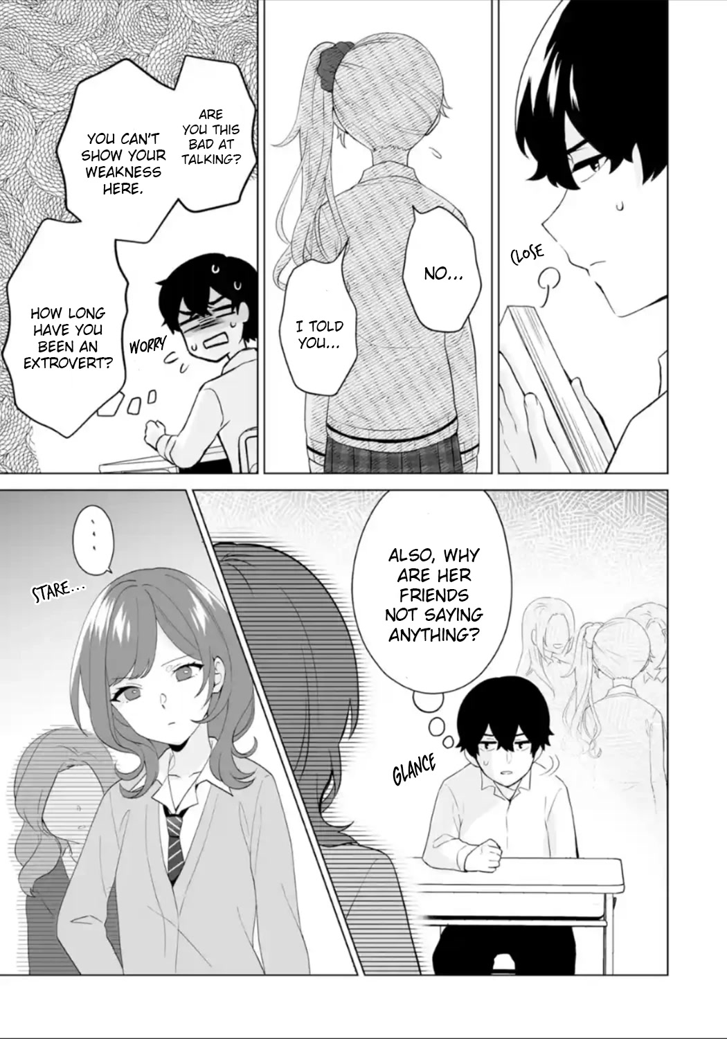 Please Leave Me Alone (For Some Reason, She Wants to Change a Lone Wolf's Helpless High School Life.) Chapter 7 page 19 - Chapter 7: I Have No Reason to Help No Matter How You Look at It, But...?