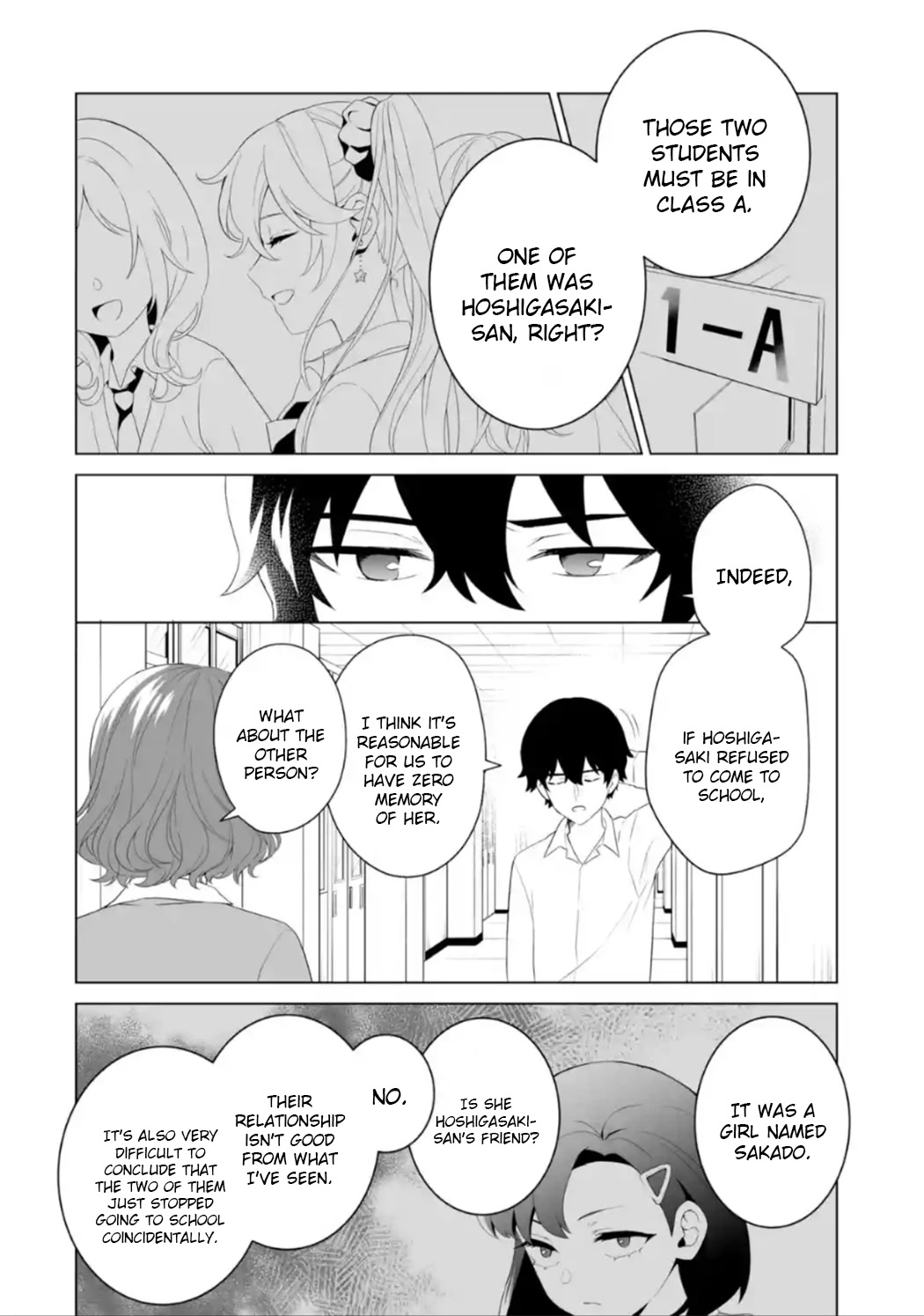 Please Leave Me Alone (For Some Reason, She Wants to Change a Lone Wolf's Helpless High School Life.) Chapter 7 page 2 - Chapter 7: I Have No Reason to Help No Matter How You Look at It, But...?