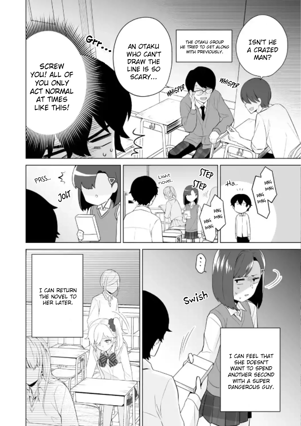 Please Leave Me Alone (For Some Reason, She Wants to Change a Lone Wolf's Helpless High School Life.) Chapter 8 page 12 - Chapter 8: How Come My Second Life Feels Worse Than the First One?