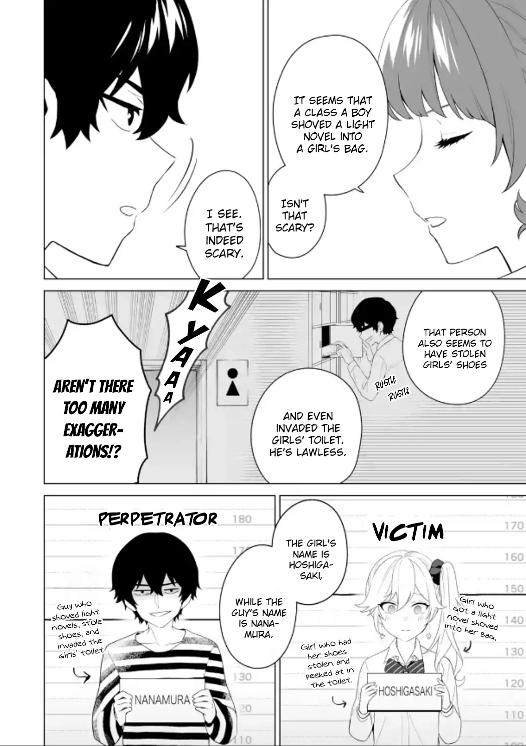 Please Leave Me Alone (For Some Reason, She Wants to Change a Lone Wolf's Helpless High School Life.) Chapter 8 page 14 - Chapter 8: How Come My Second Life Feels Worse Than the First One?