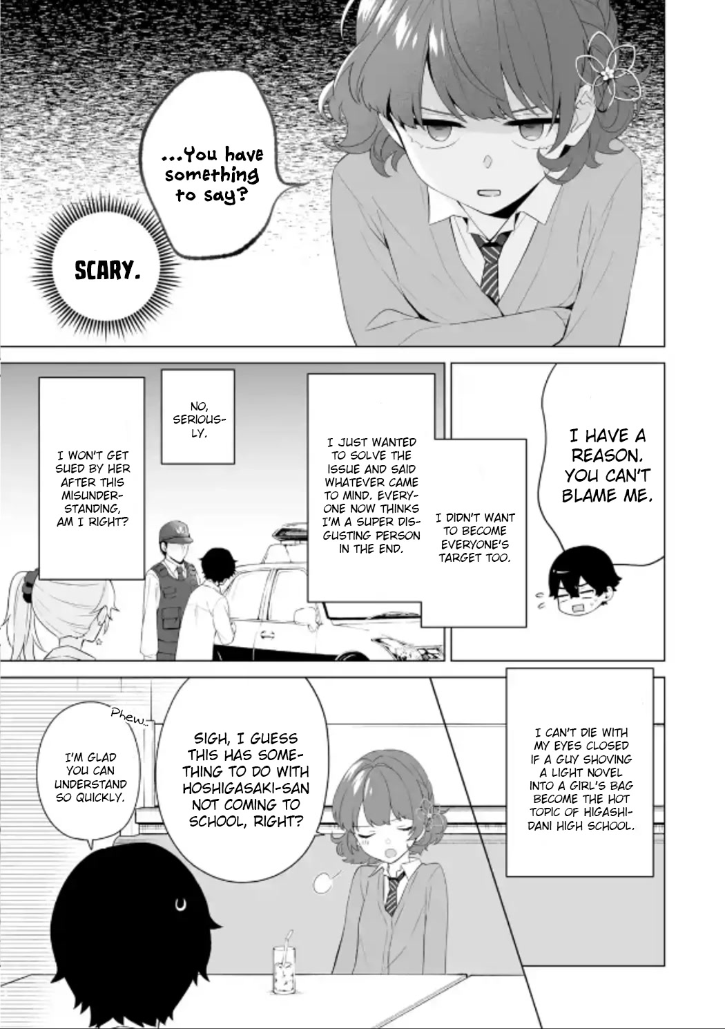 Please Leave Me Alone (For Some Reason, She Wants to Change a Lone Wolf's Helpless High School Life.) Chapter 8 page 15 - Chapter 8: How Come My Second Life Feels Worse Than the First One?