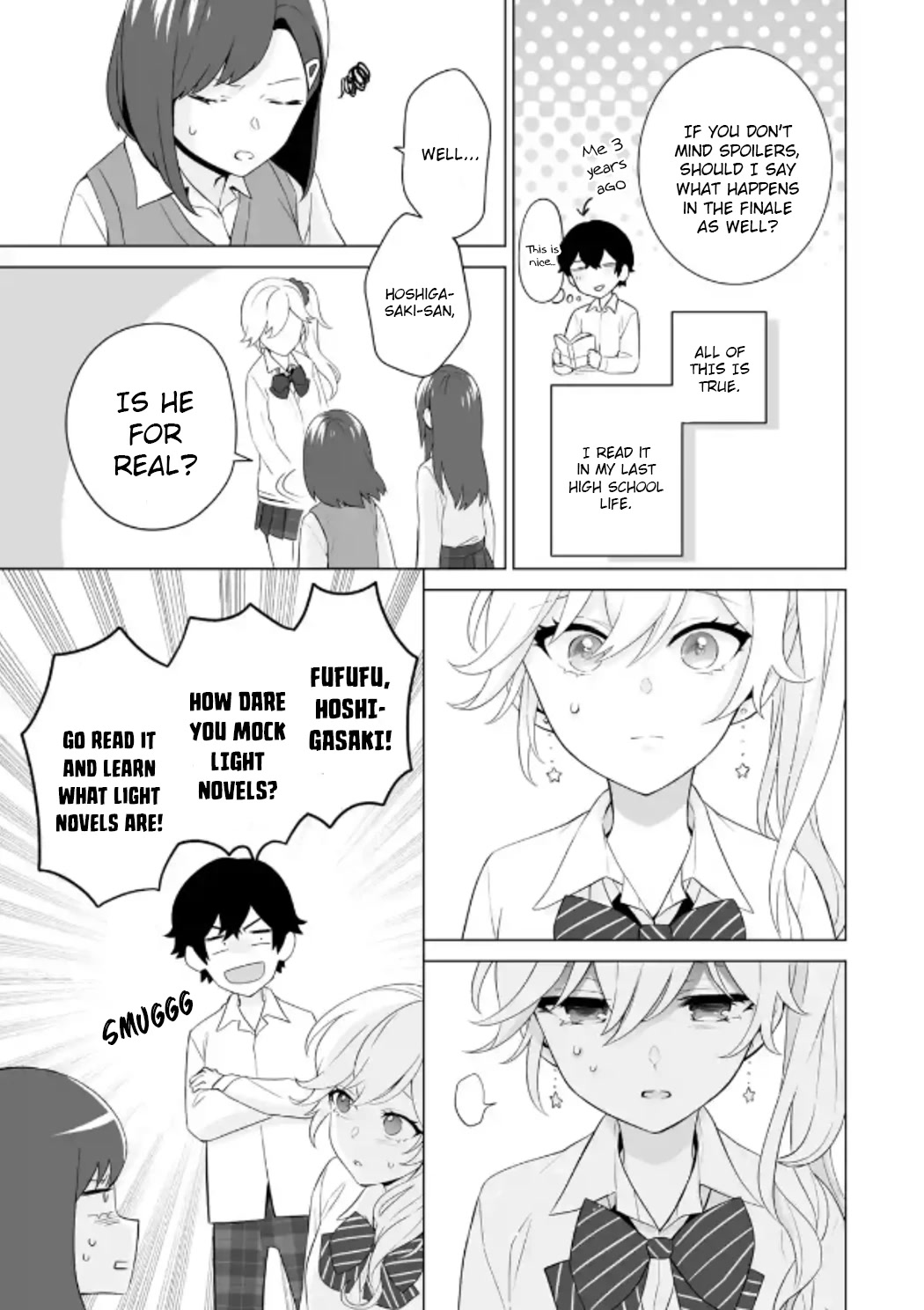 Please Leave Me Alone (For Some Reason, She Wants to Change a Lone Wolf's Helpless High School Life.) Chapter 8 page 5 - Chapter 8: How Come My Second Life Feels Worse Than the First One?