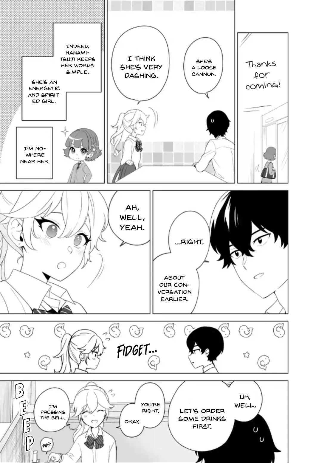 Please Leave Me Alone (For Some Reason, She Wants to Change a Lone Wolf's Helpless High School Life.) Chapter 9 page 13 - Chapter 9: I Am Not the Type of Person Who Misunderstands Suggestive Sentences, Alright?