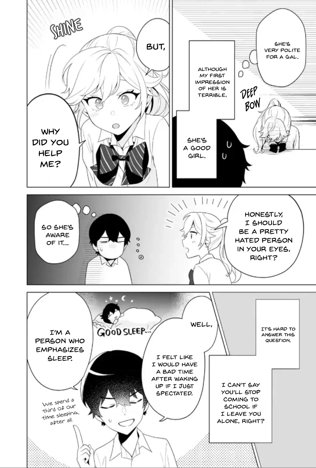 Please Leave Me Alone (For Some Reason, She Wants to Change a Lone Wolf's Helpless High School Life.) Chapter 9 page 16 - Chapter 9: I Am Not the Type of Person Who Misunderstands Suggestive Sentences, Alright?
