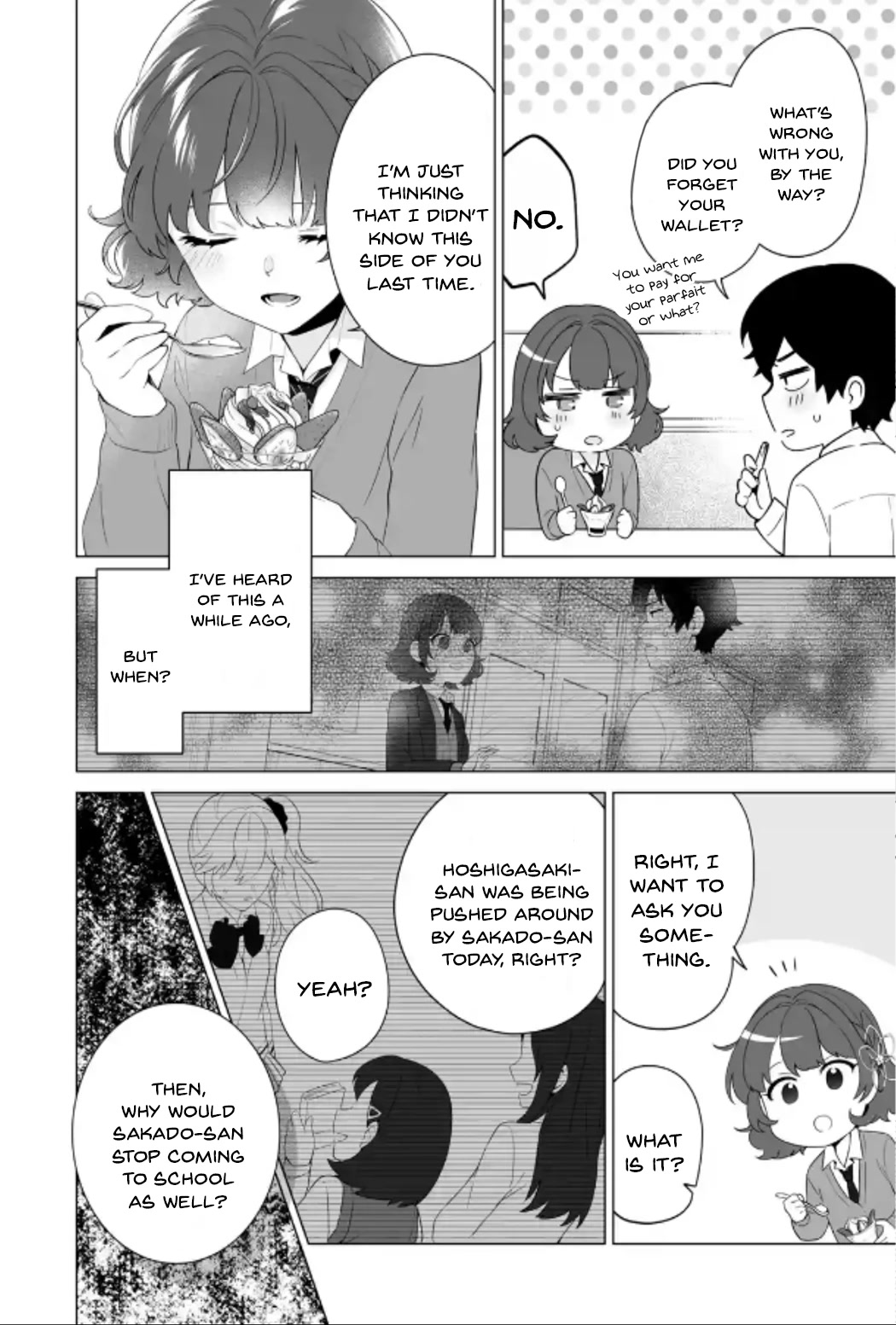 Please Leave Me Alone (For Some Reason, She Wants to Change a Lone Wolf's Helpless High School Life.) Chapter 9 page 8 - Chapter 9: I Am Not the Type of Person Who Misunderstands Suggestive Sentences, Alright?
