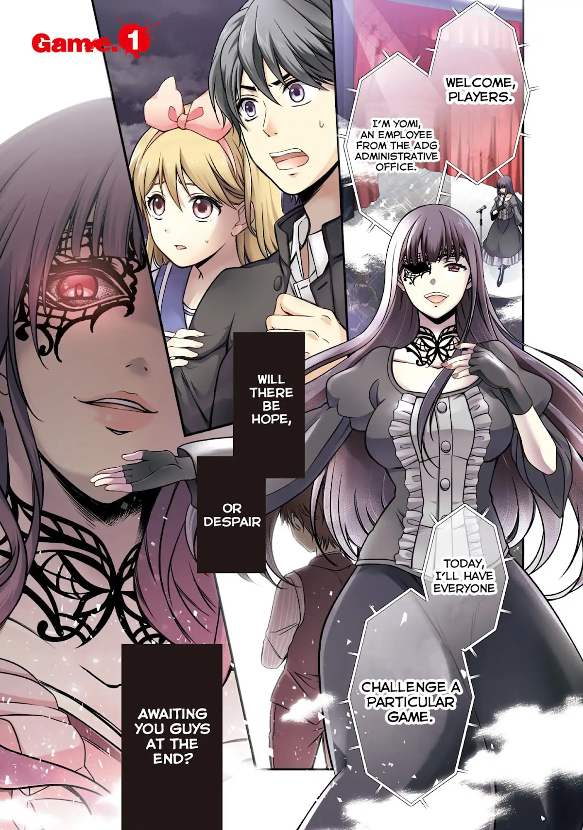Please Look Forward to the Next Death Game!! Chapter 1 page 3 - Chapter 1: Vol.1 Game.1: Over In 5 Seconds After Meeting