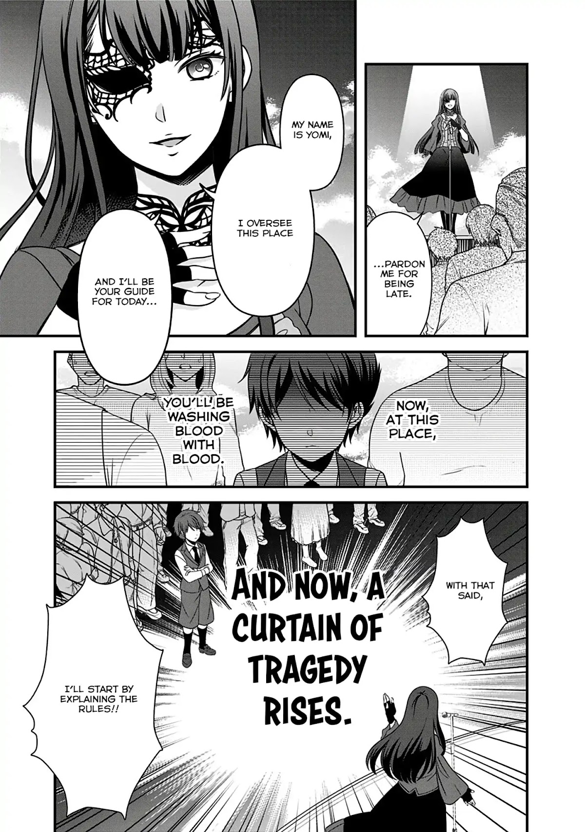 Please Look Forward to the Next Death Game!! Chapter 1 page 8 - Chapter 1: Vol.1 Game.1: Over In 5 Seconds After Meeting